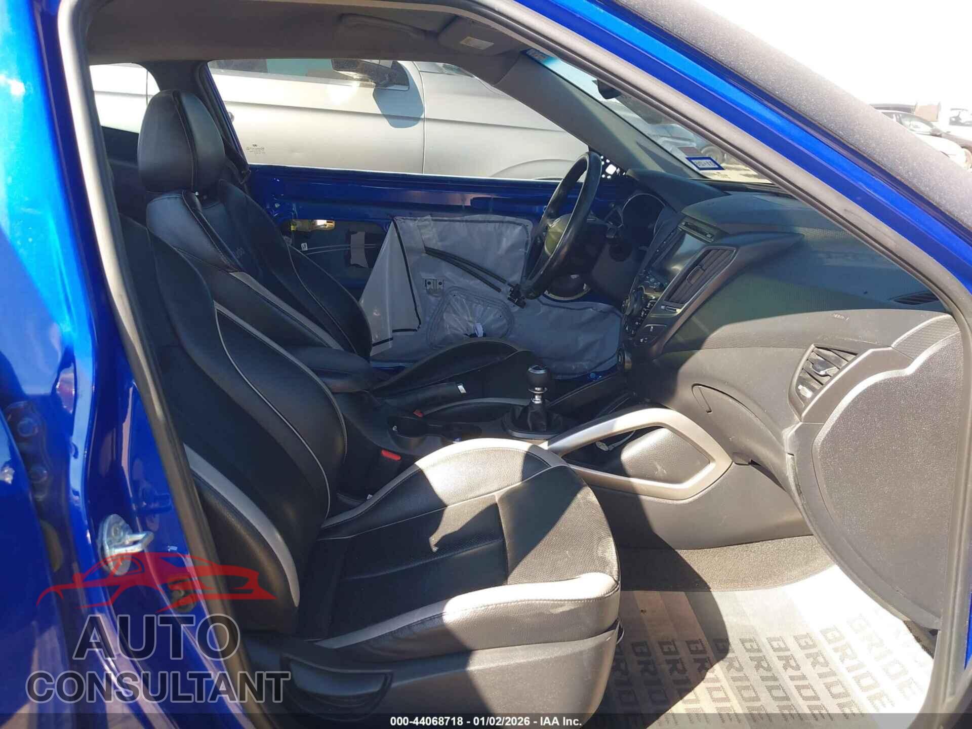 HYUNDAI VELOSTER 2014 - KMHTC6AE1EU183244