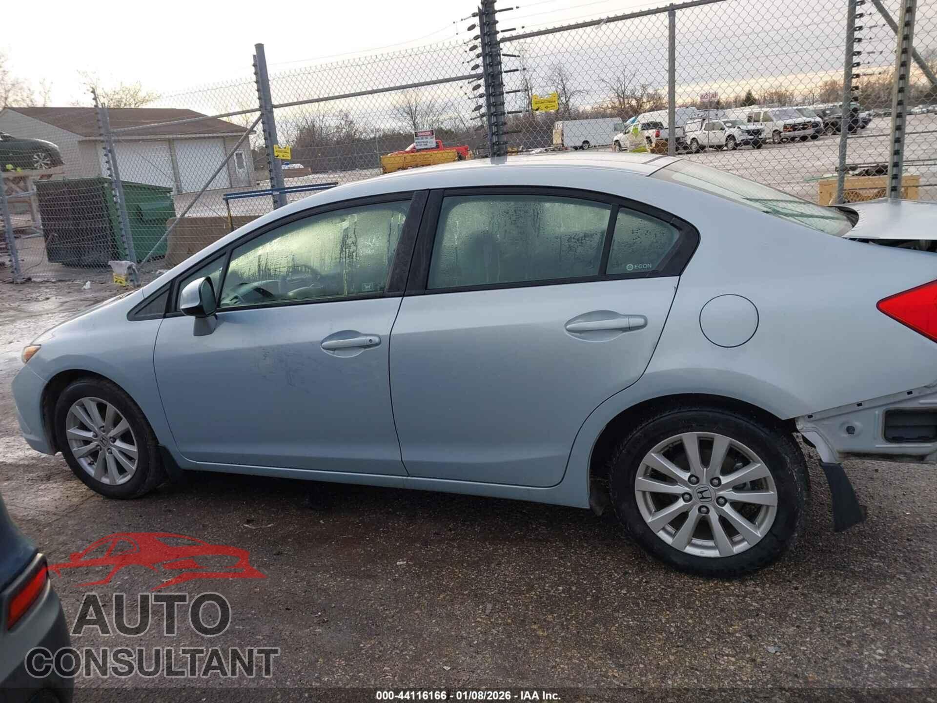 HONDA CIVIC 2012 - 19XFB2F84CE016923