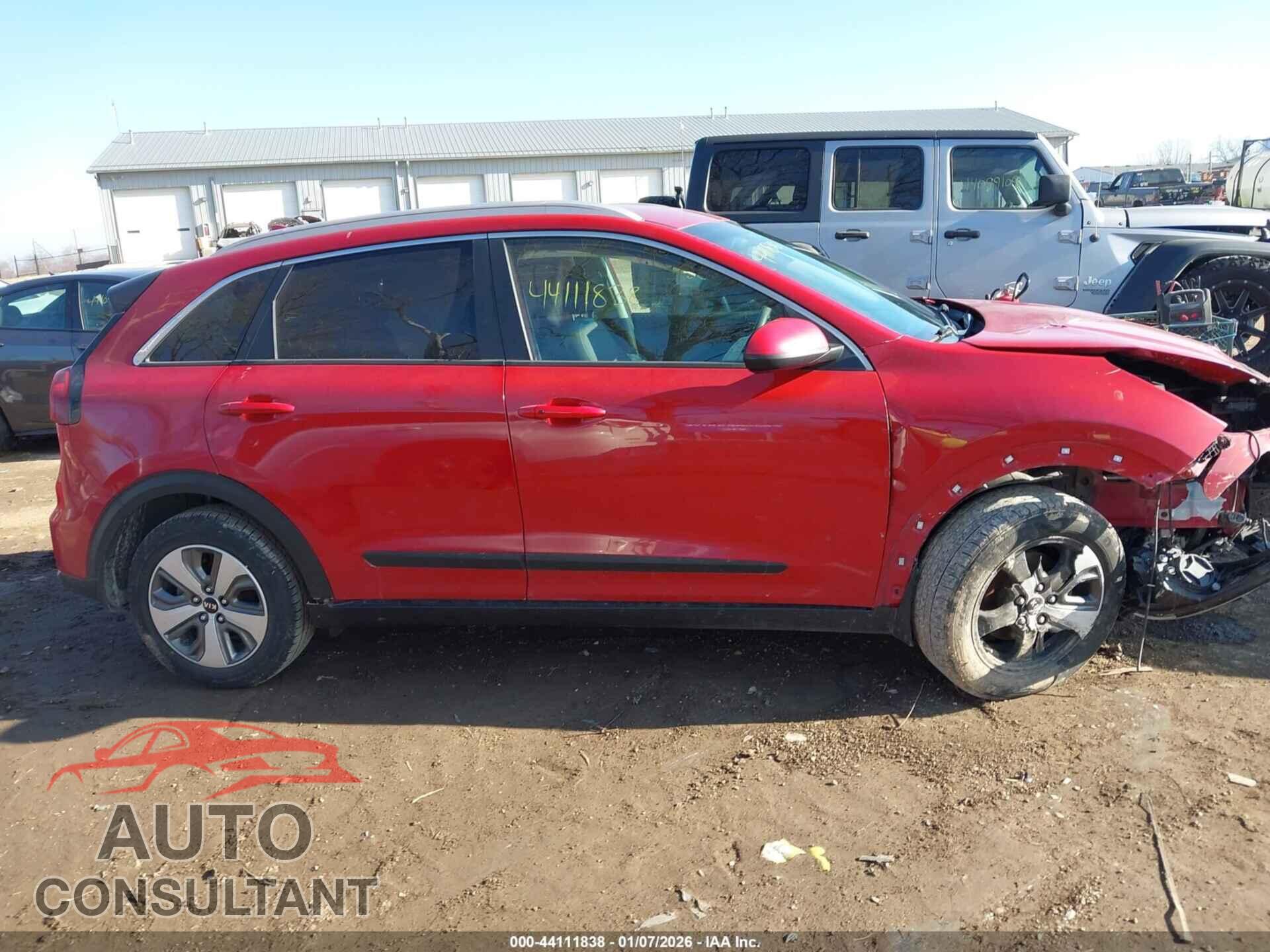 KIA NIRO 2017 - KNDCB3LC1H5099604