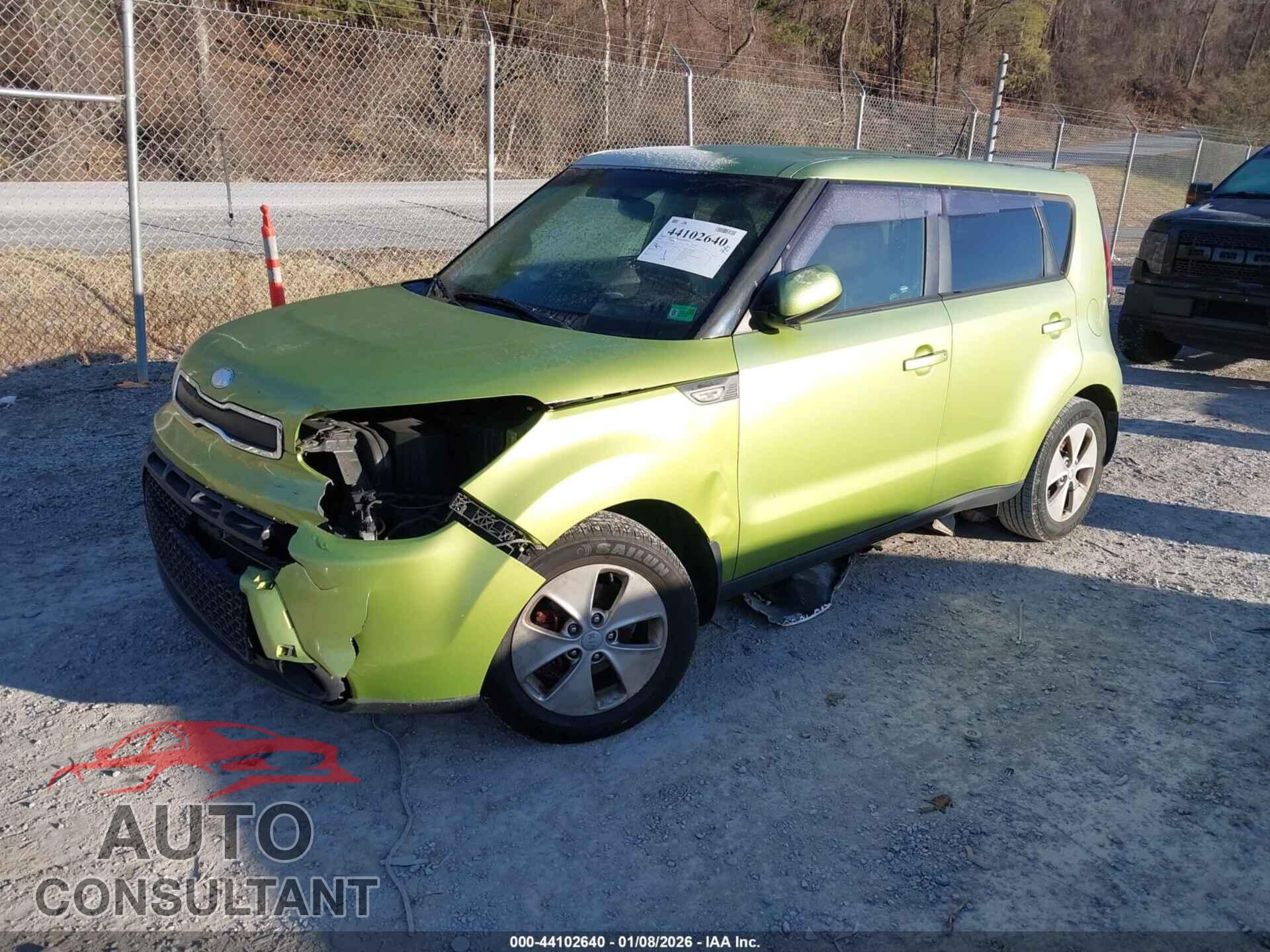 KIA SOUL 2014 - KNDJN2A26E7708317