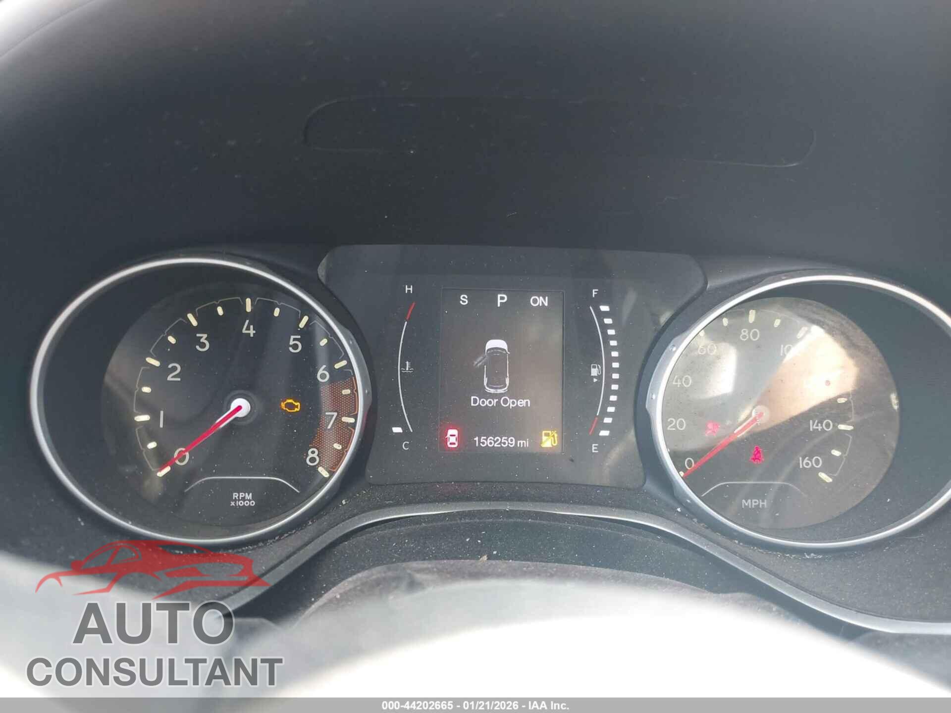 JEEP NEW COMPASS 2017 - 3C4NJCBB1HT669136