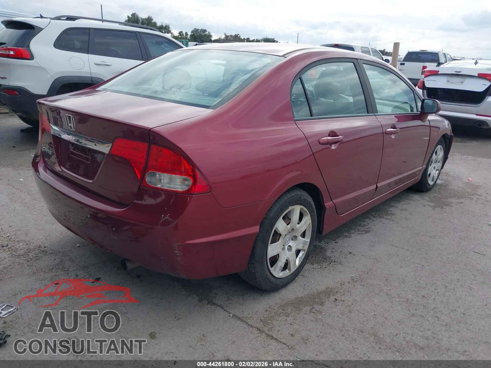 HONDA CIVIC 2010 - 19XFA1F51AE025062