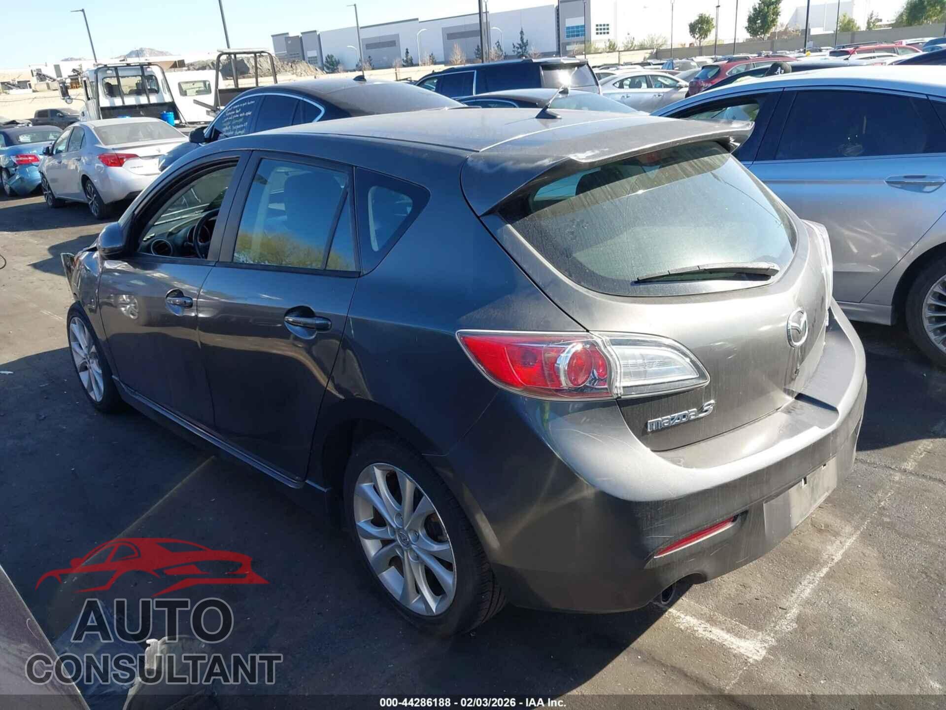 MAZDA MAZDA3 2011 - JM1BL1K54B1494407
