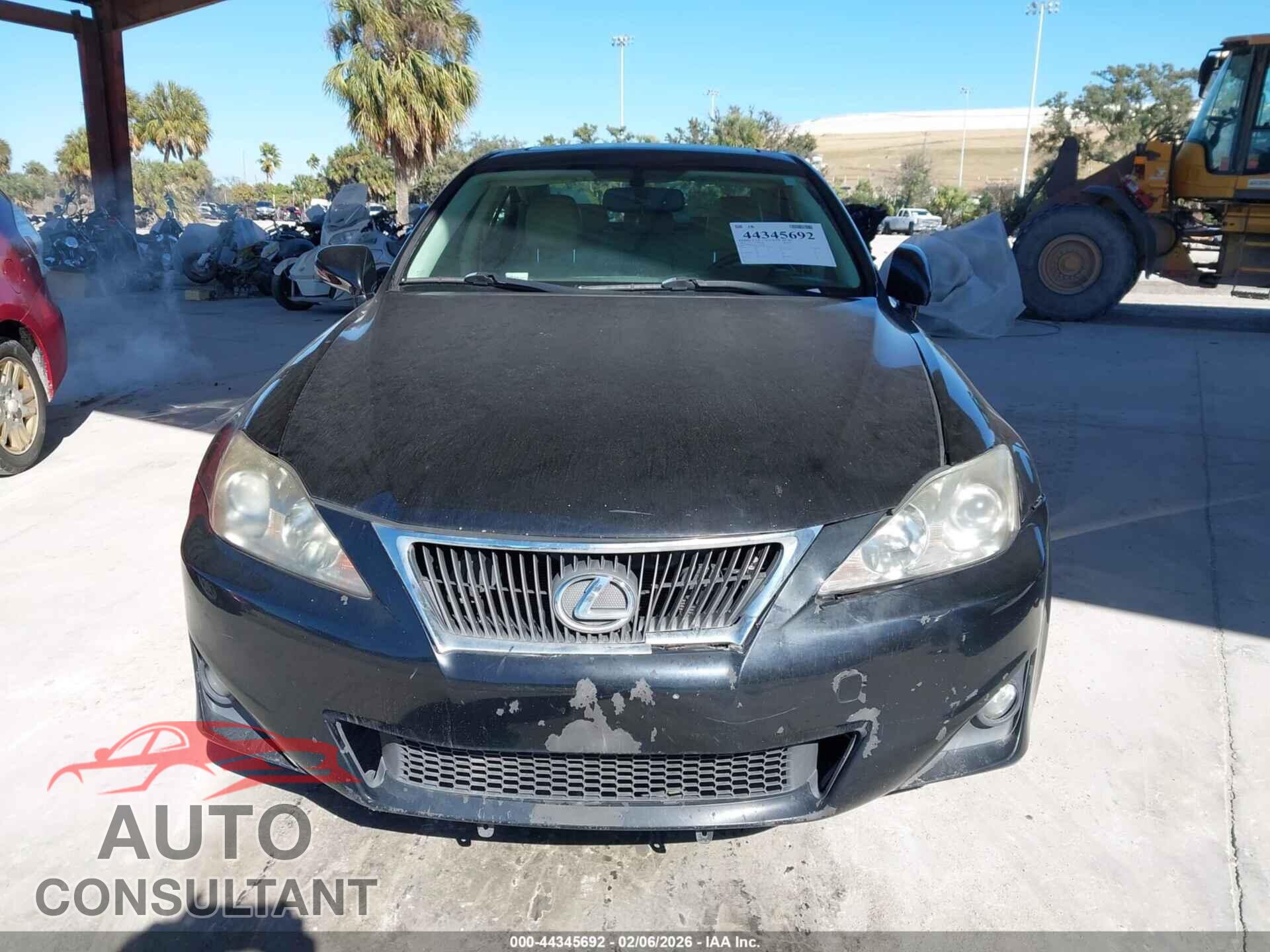 LEXUS IS 250 2012 - JTHBF5C21C5184985