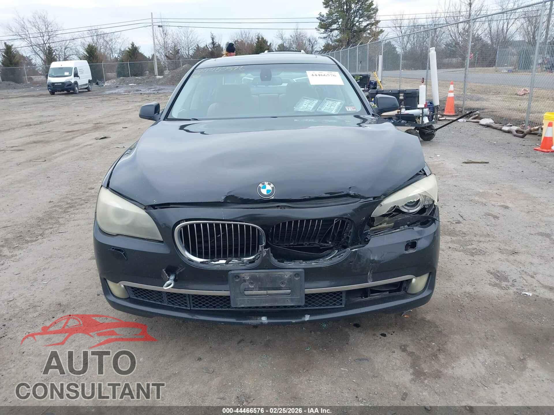 BMW 740LI 2011 - WBAKB4C54BC392609