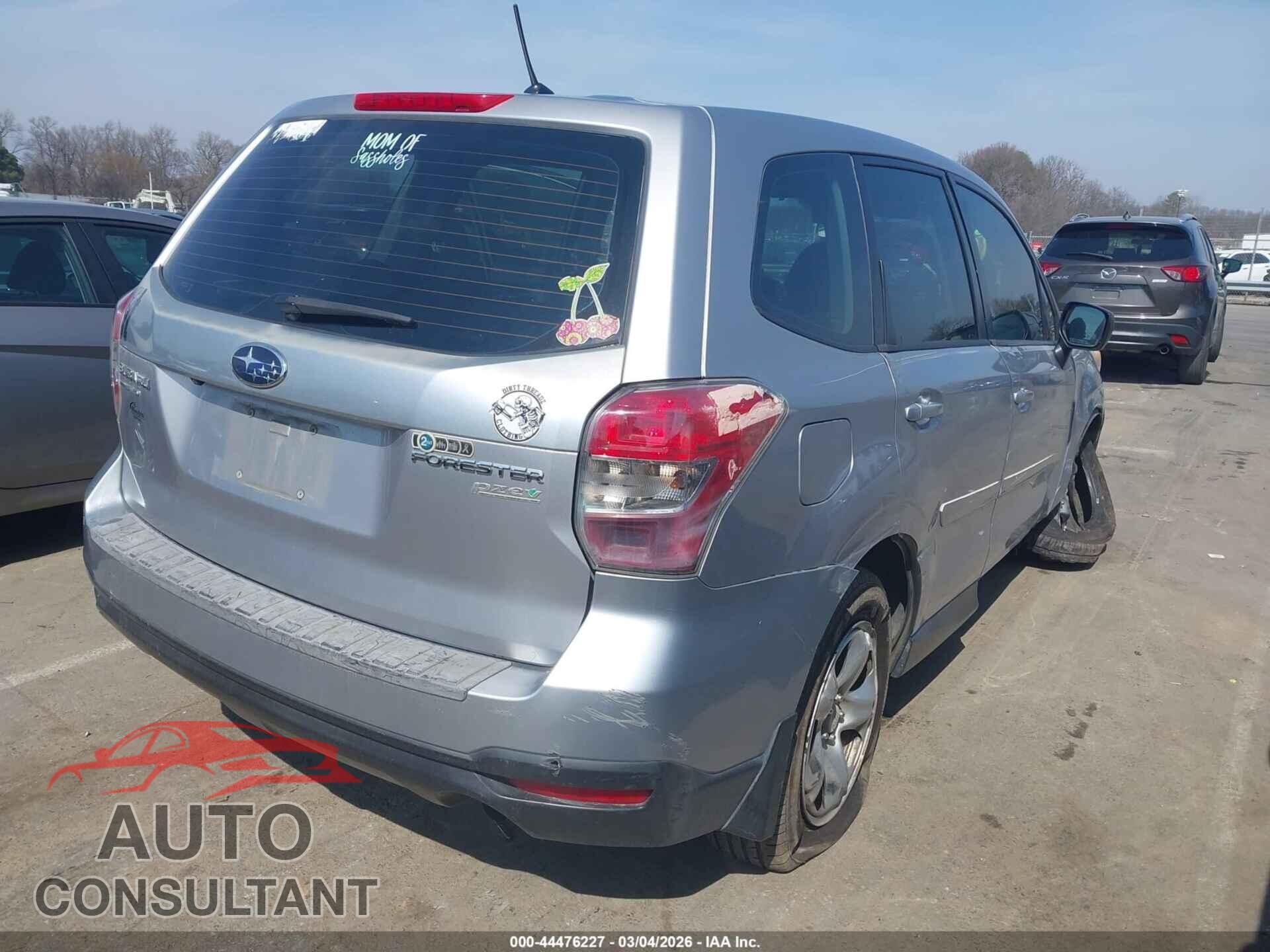 SUBARU FORESTER 2015 - JF2SJAAC6FH429644