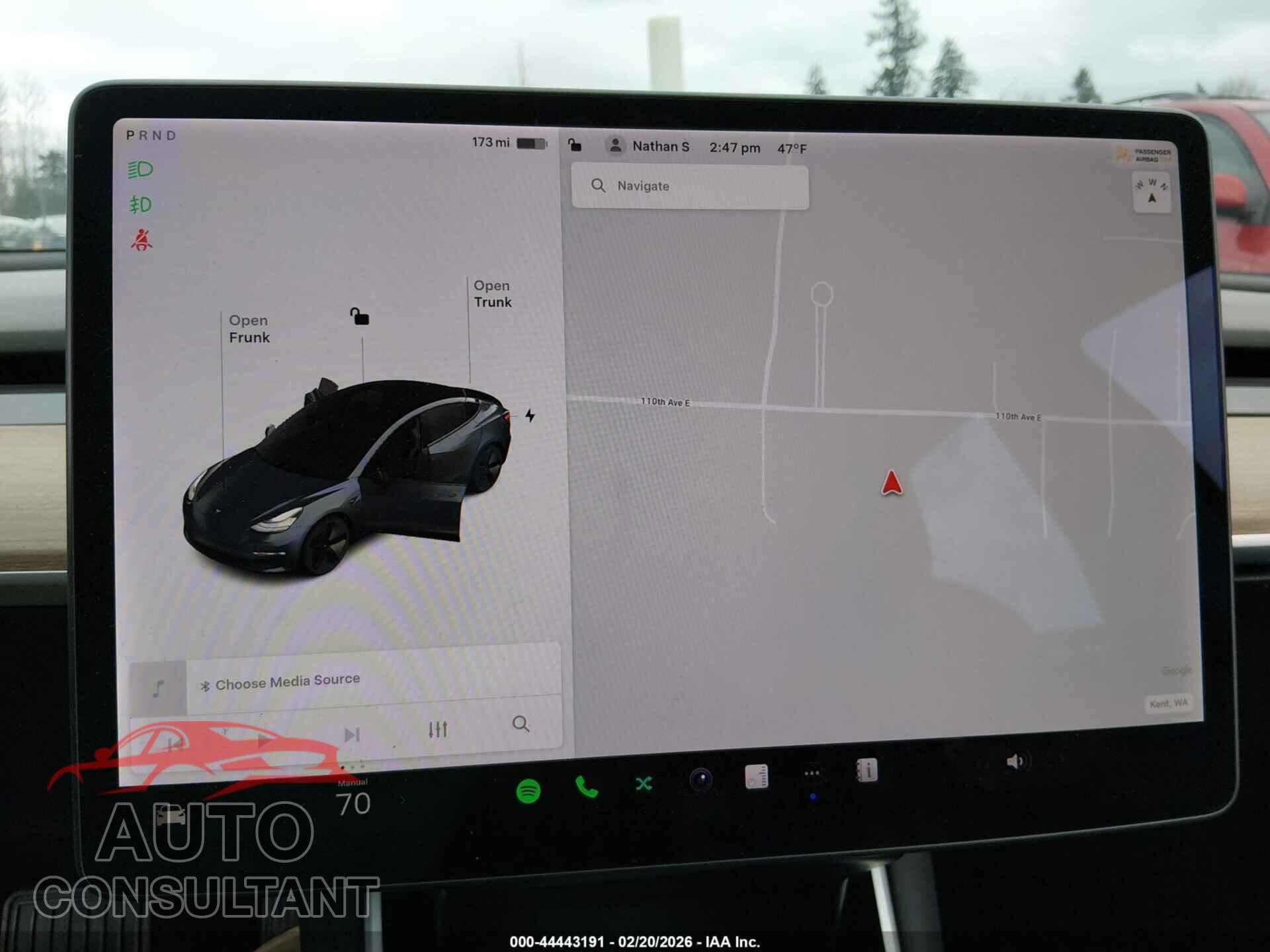 TESLA MODEL 3 2018 - 5YJ3E1EBXJF129087