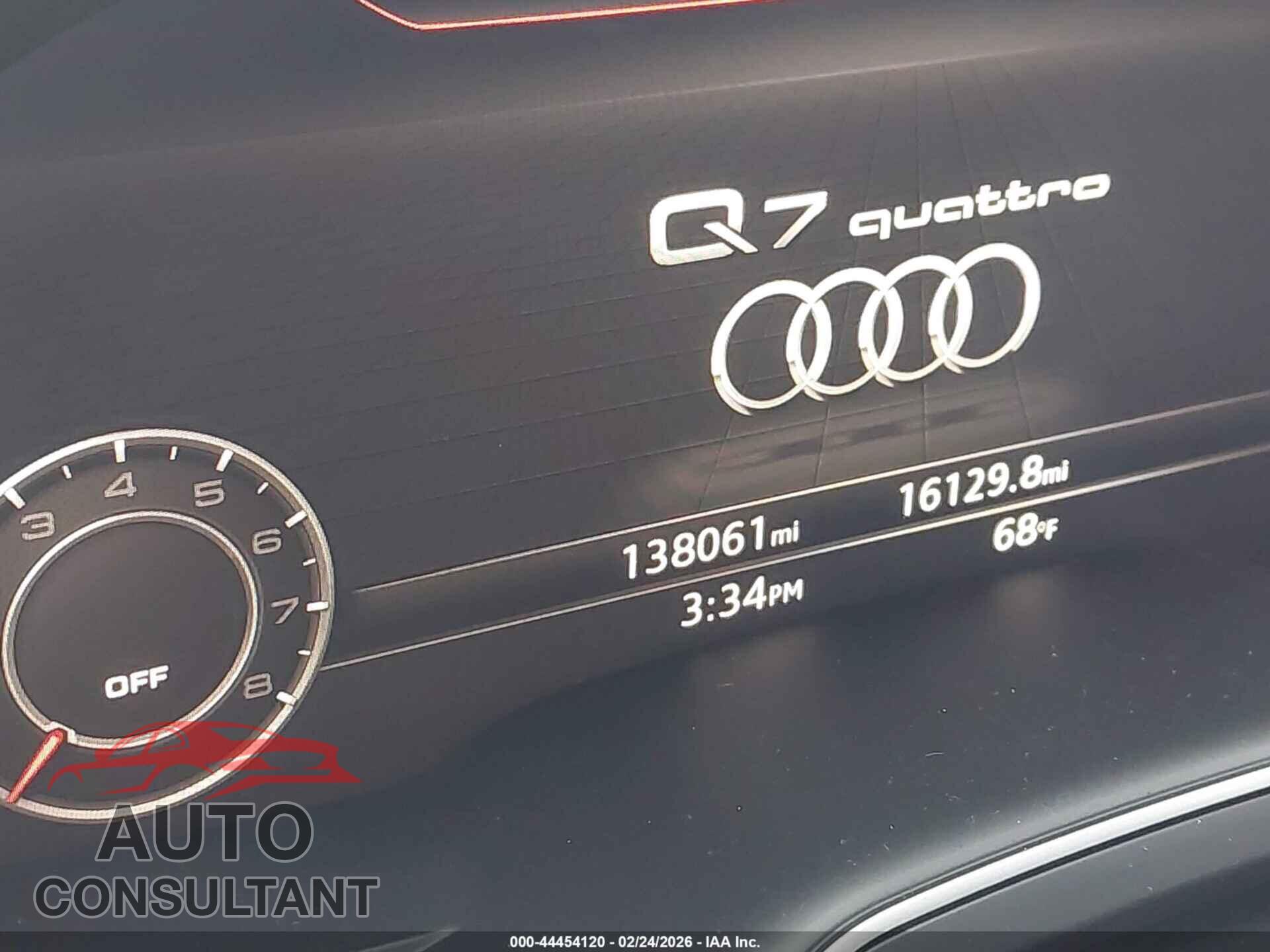AUDI Q7 2017 - WA1LAAF72HD054824