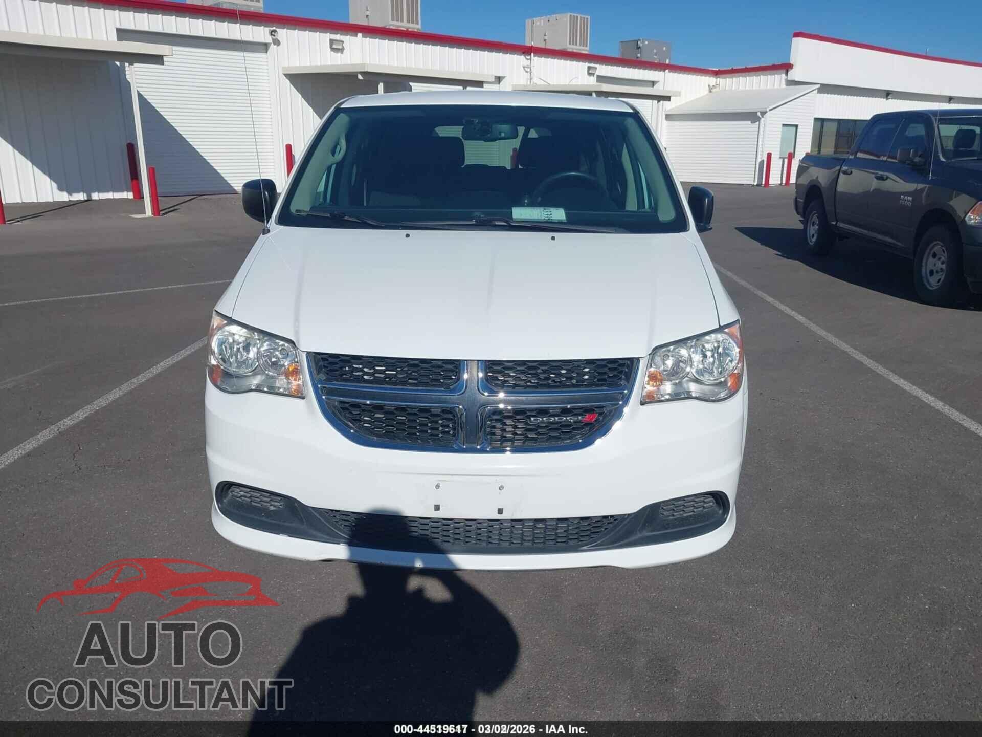 DODGE GRAND CARAVAN 2017 - 2C4RDGBG7HR731461