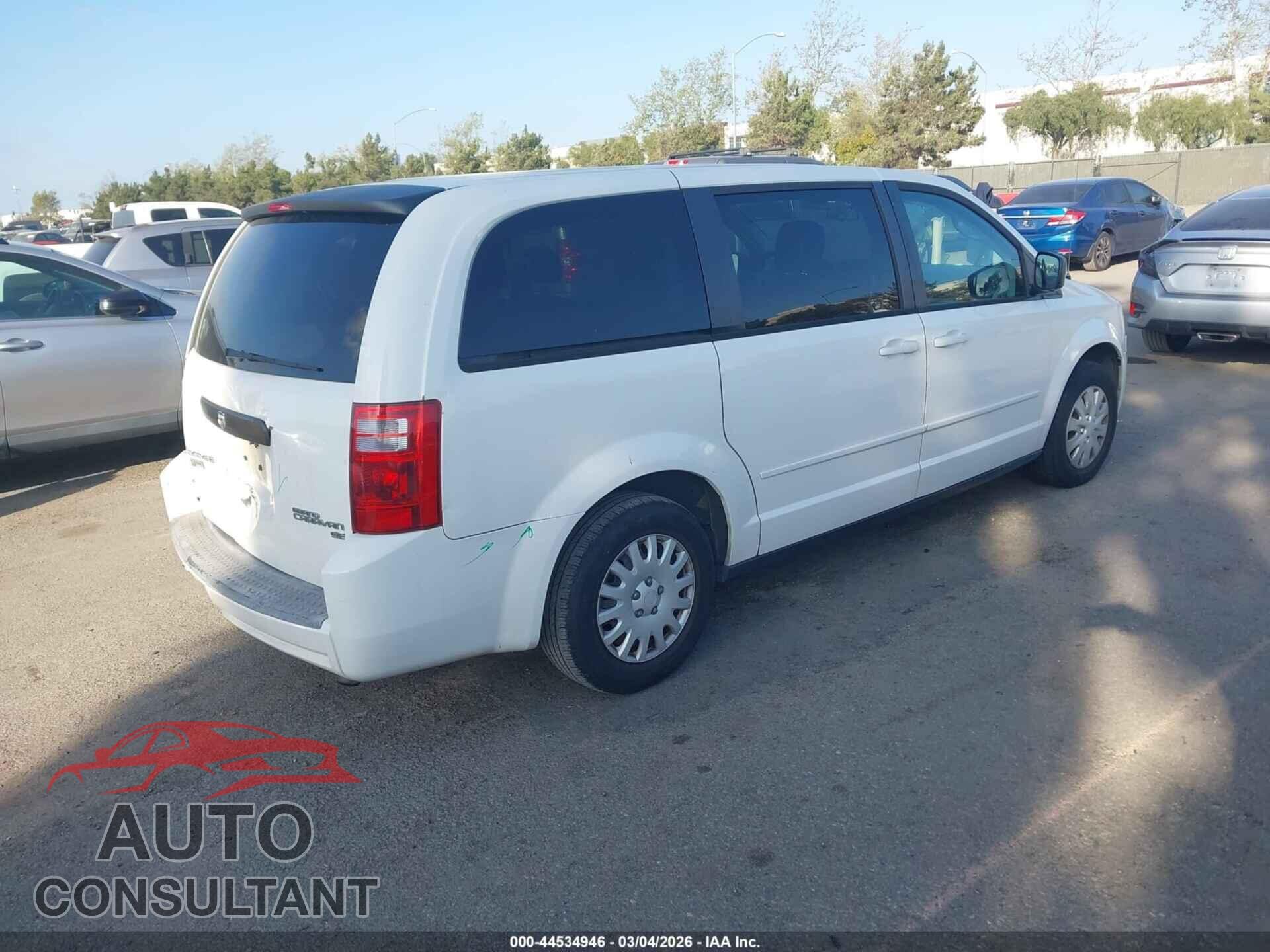 DODGE GRAND CARAVAN 2010 - 2D4RN4DE3AR207630