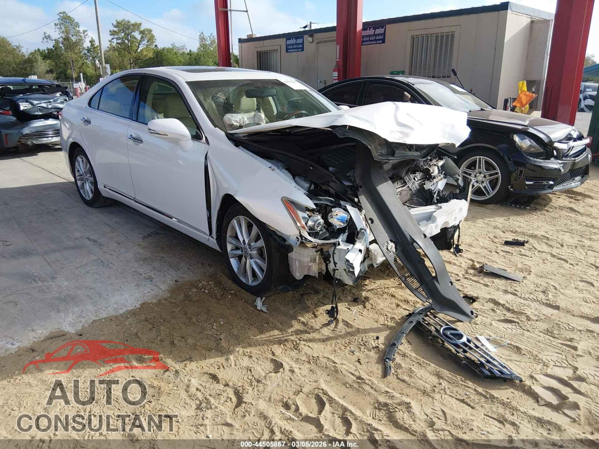 LEXUS ES 350 2011 - JTHBK1EG1B2472356