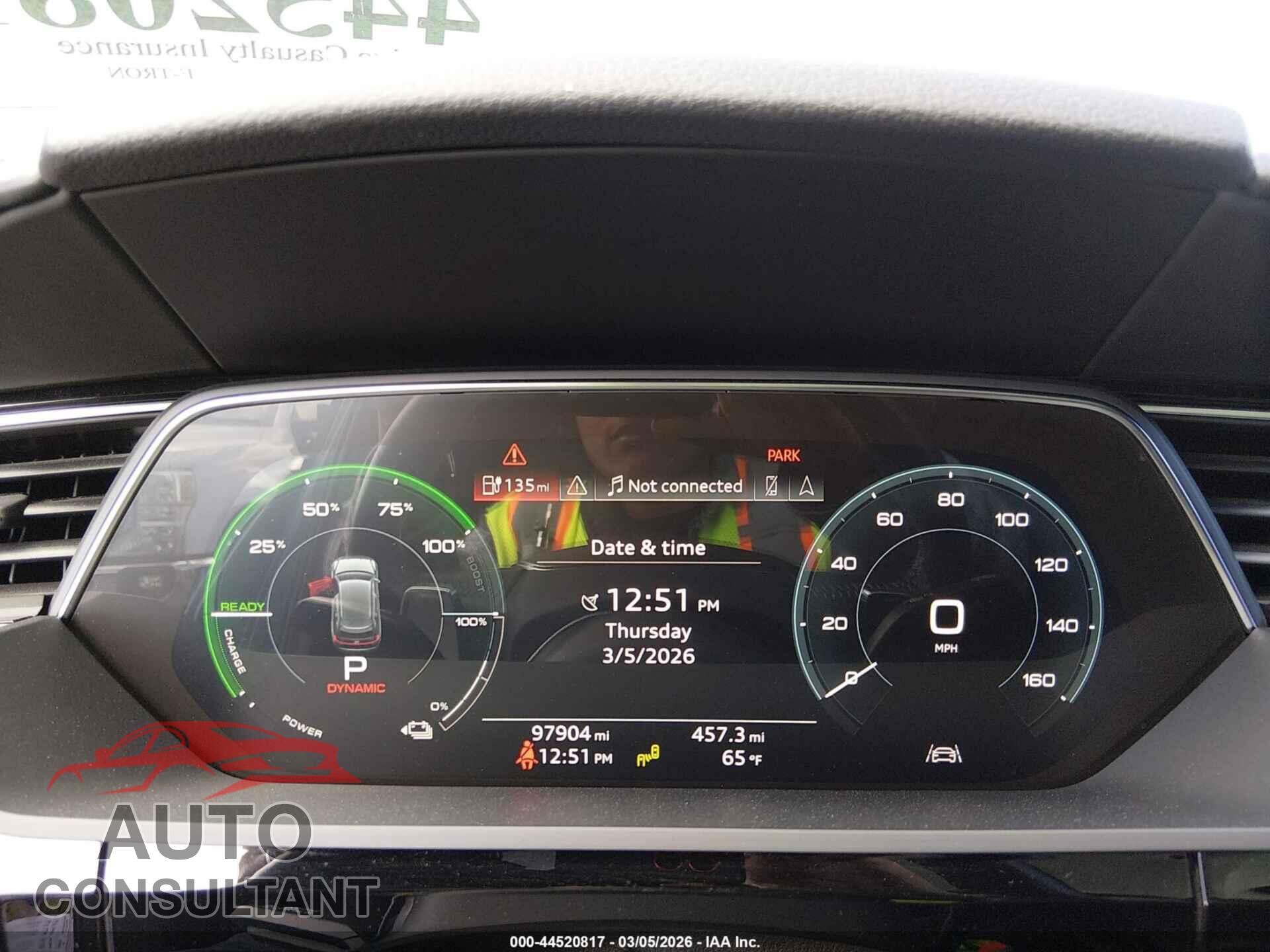 AUDI E-TRON 2019 - WA1VAAGE3KB008377