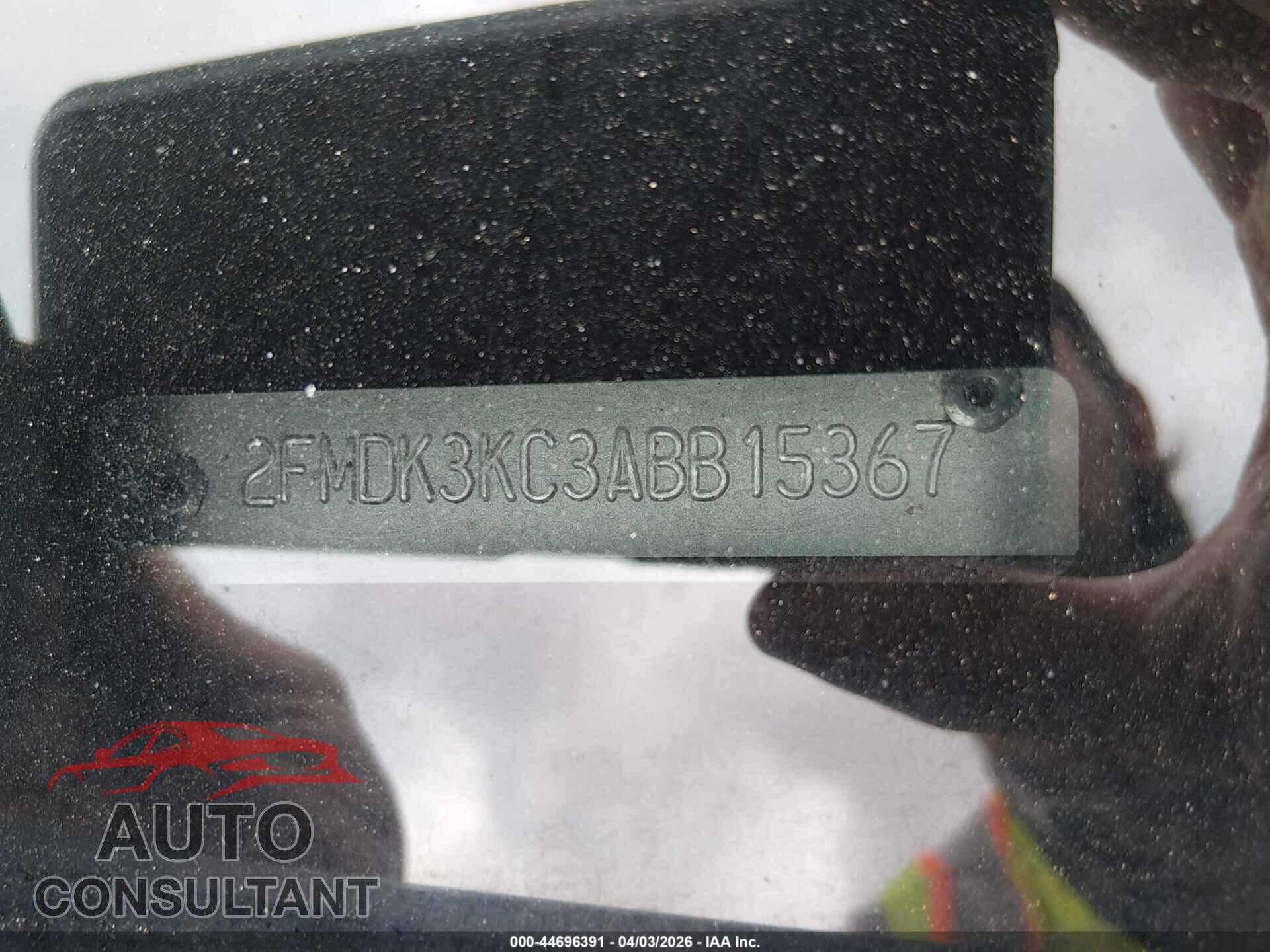 FORD EDGE 2010 - 2FMDK3KC3ABB15367