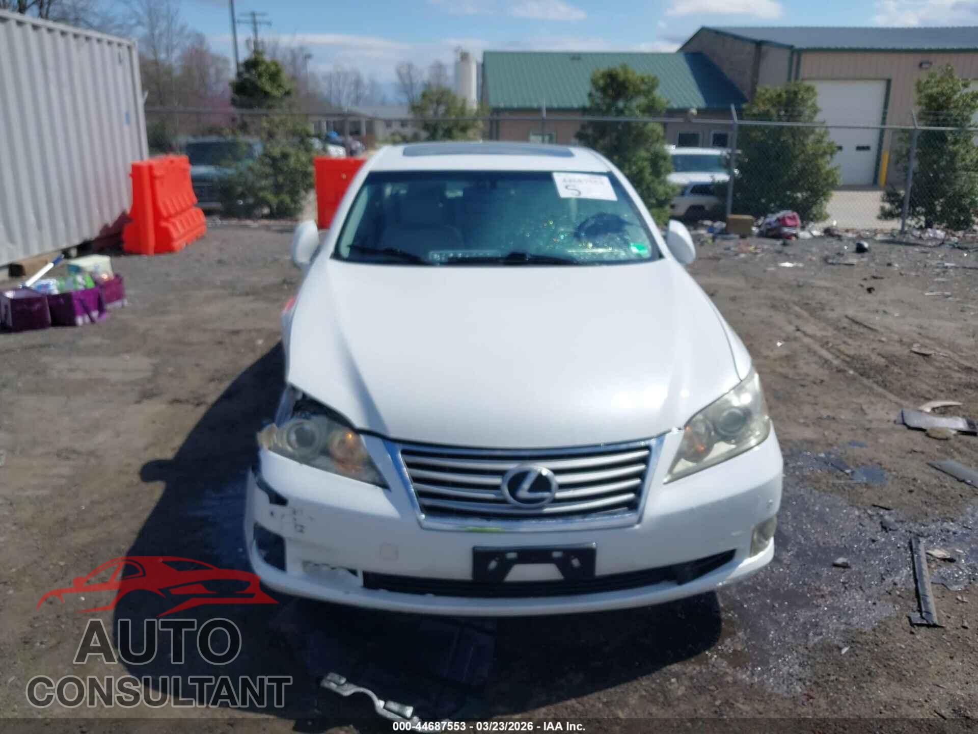 LEXUS ES 350 2012 - JTHBK1EG6C2473200