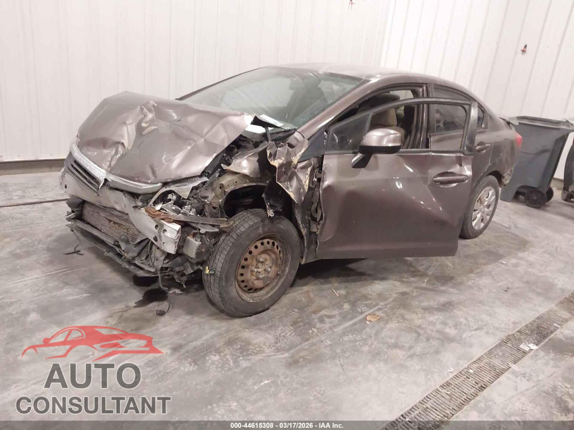 HONDA CIVIC 2012 - 2HGFB2F55CH516505