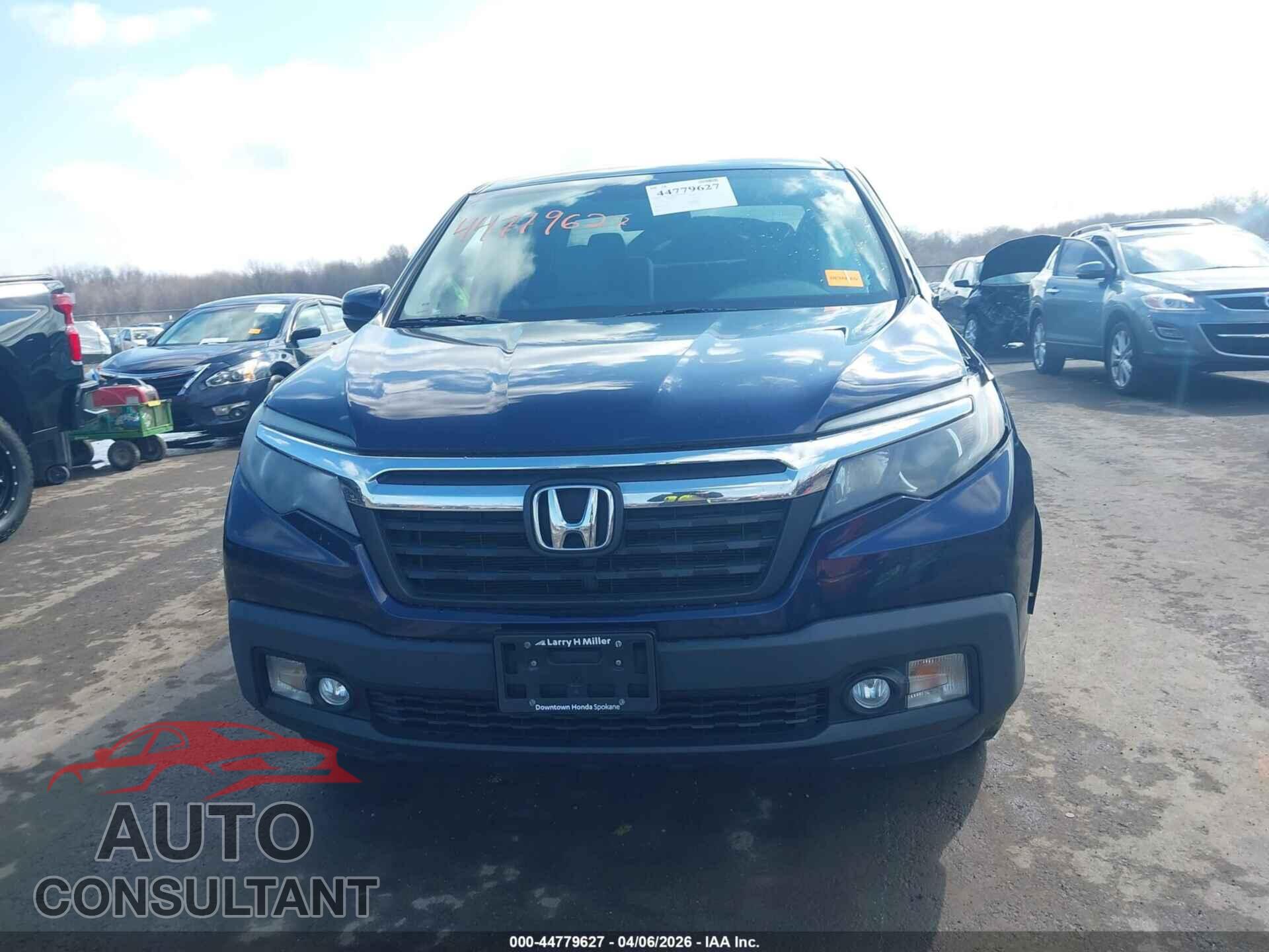 HONDA RIDGELINE 2017 - 5FPYK3F55HB032898