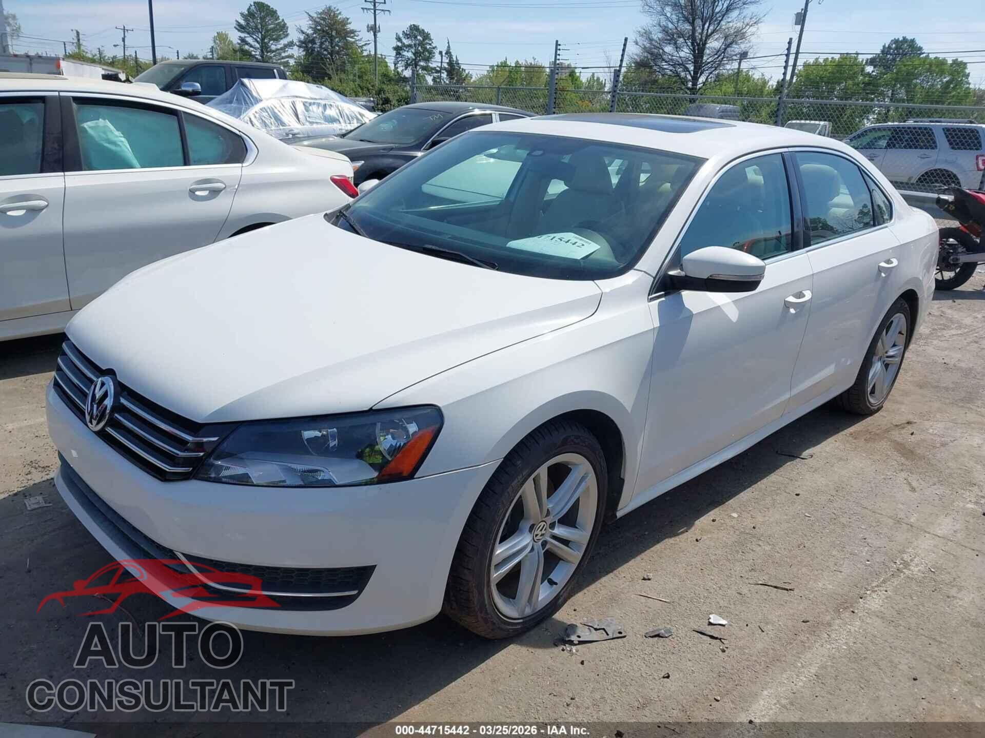 VOLKSWAGEN PASSAT 2014 - 1VWBS7A3XEC027911