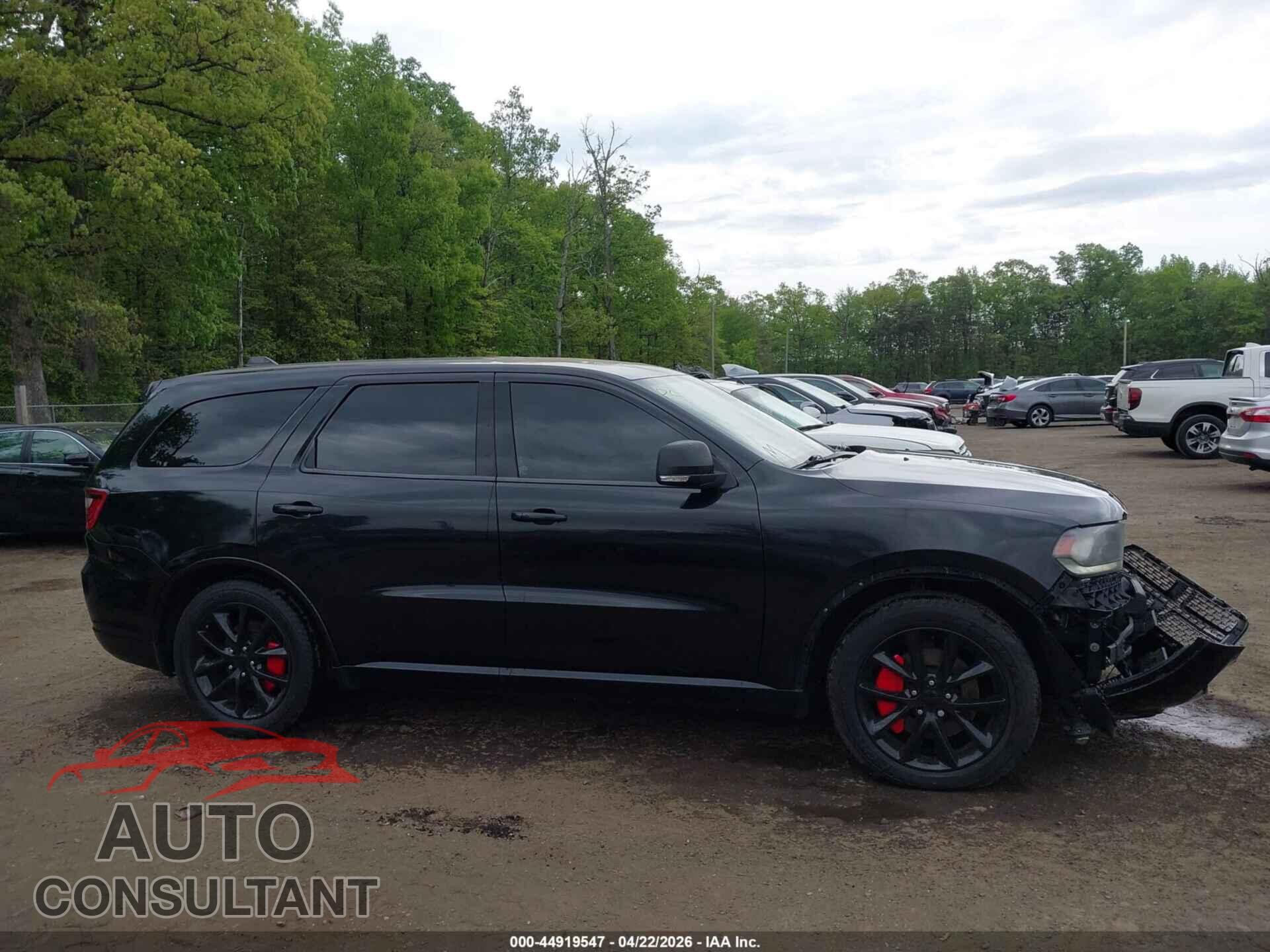 DODGE DURANGO 2017 - 1C4SDJCT3HC726101