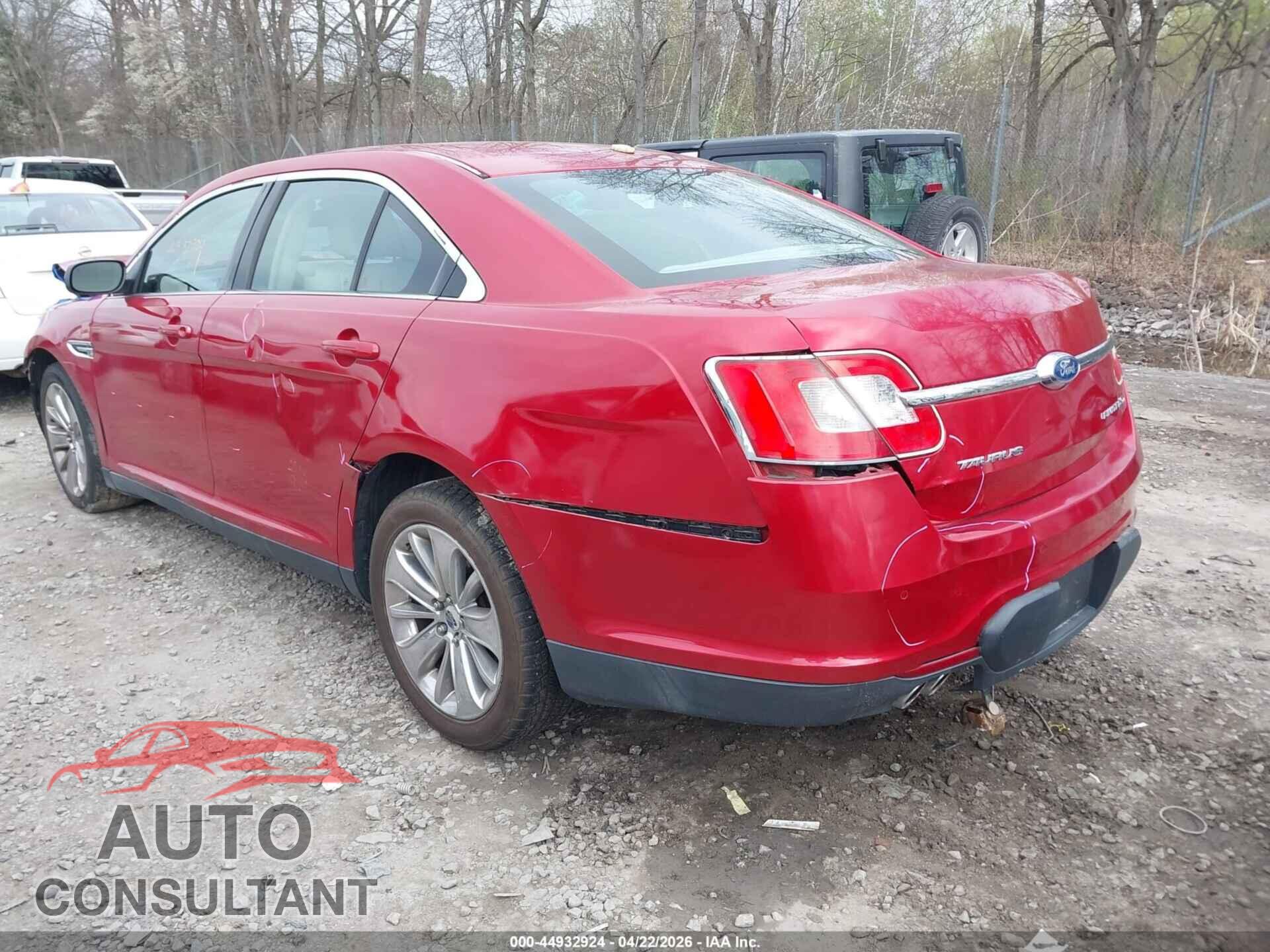 FORD TAURUS 2011 - 1FAHP2JW2BG128690