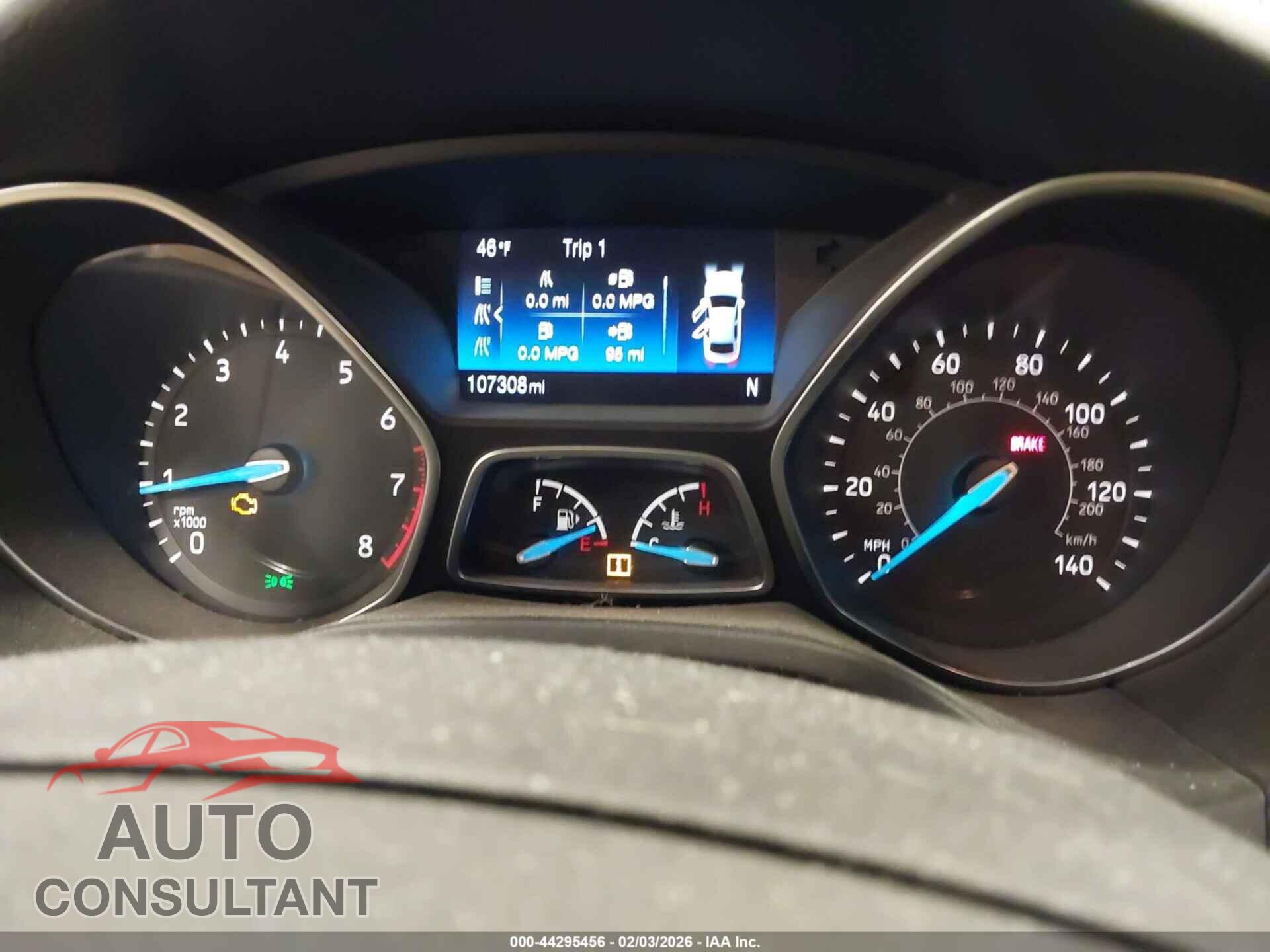 FORD FOCUS 2015 - 1FADP3KE4FL211531