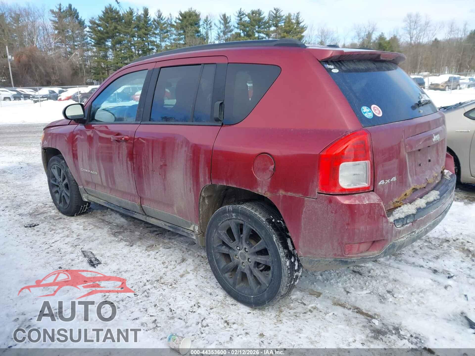 JEEP COMPASS 2012 - 1C4NJDEB4CD686156