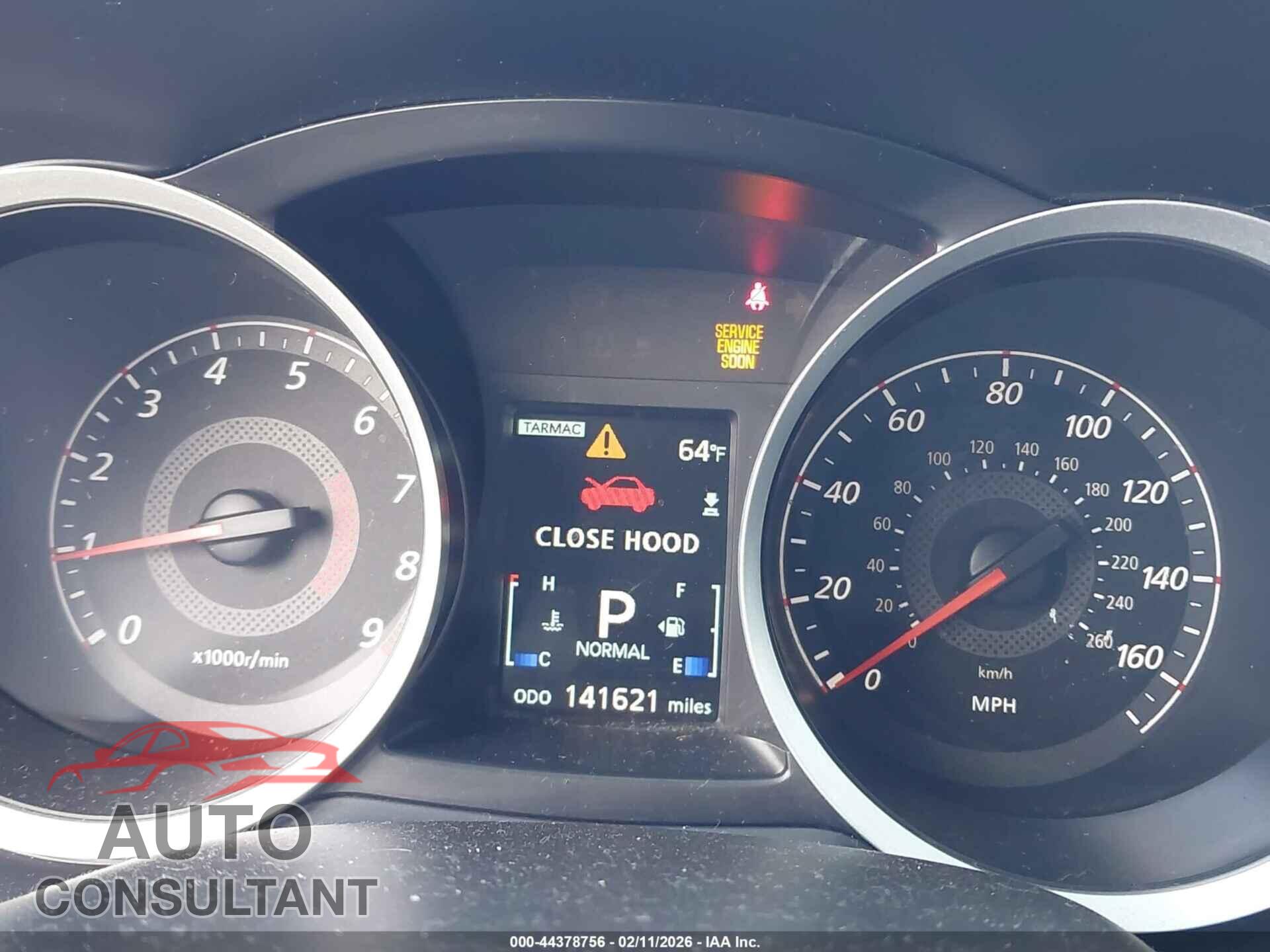 MITSUBISHI LANCER 2013 - JA32V6FV4DU013458