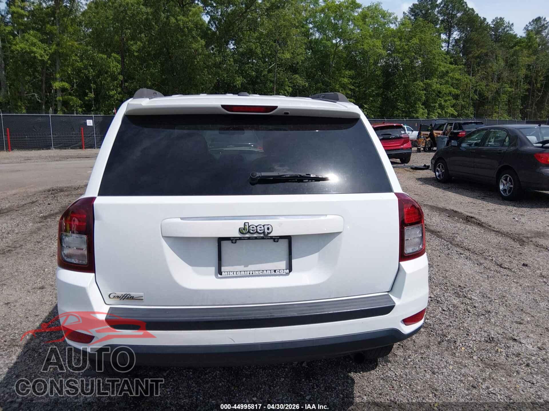 JEEP COMPASS 2016 - 1C4NJCBA1GD670492