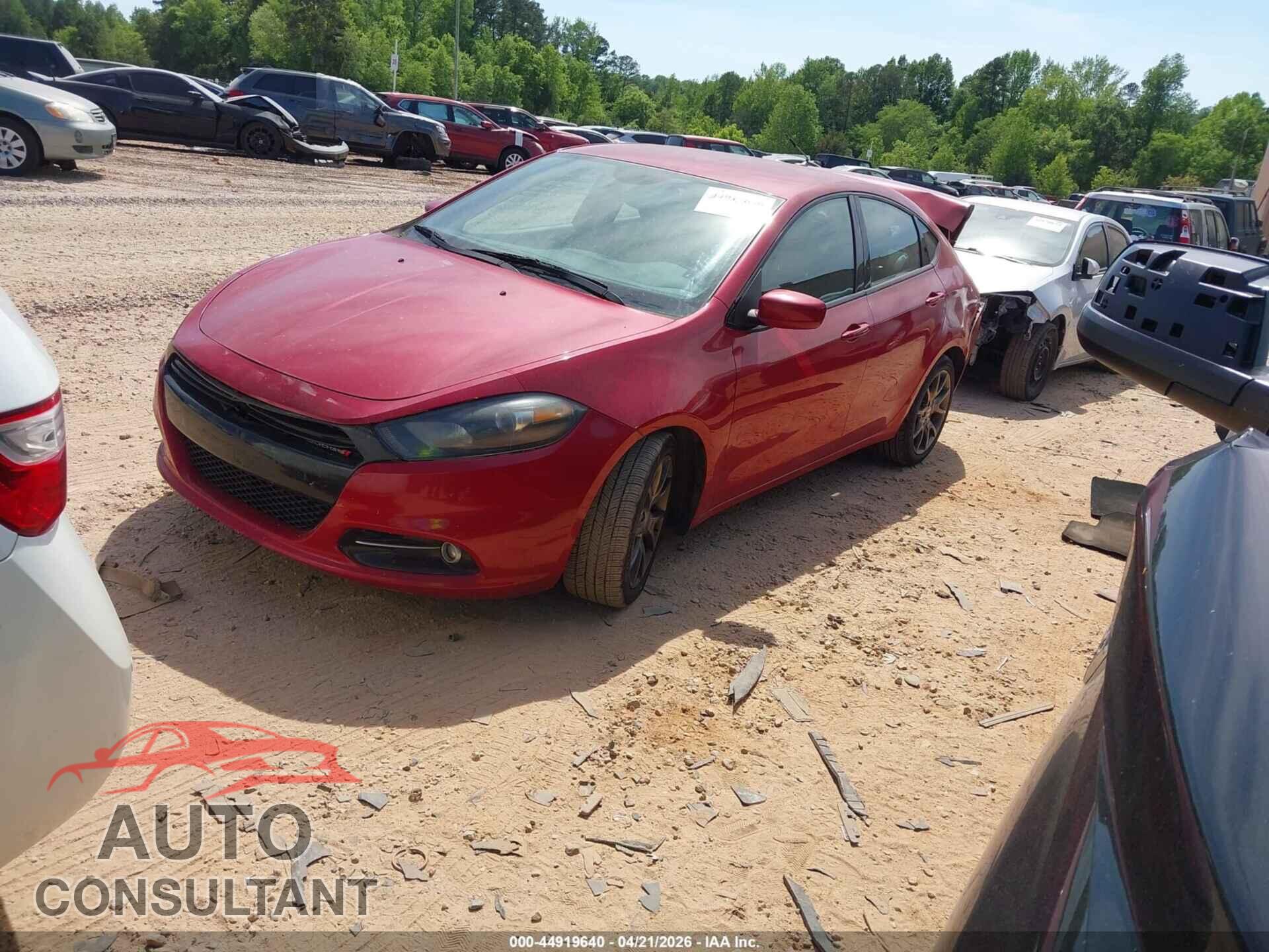 DODGE DART 2013 - 1C3CDFBA1DD336818