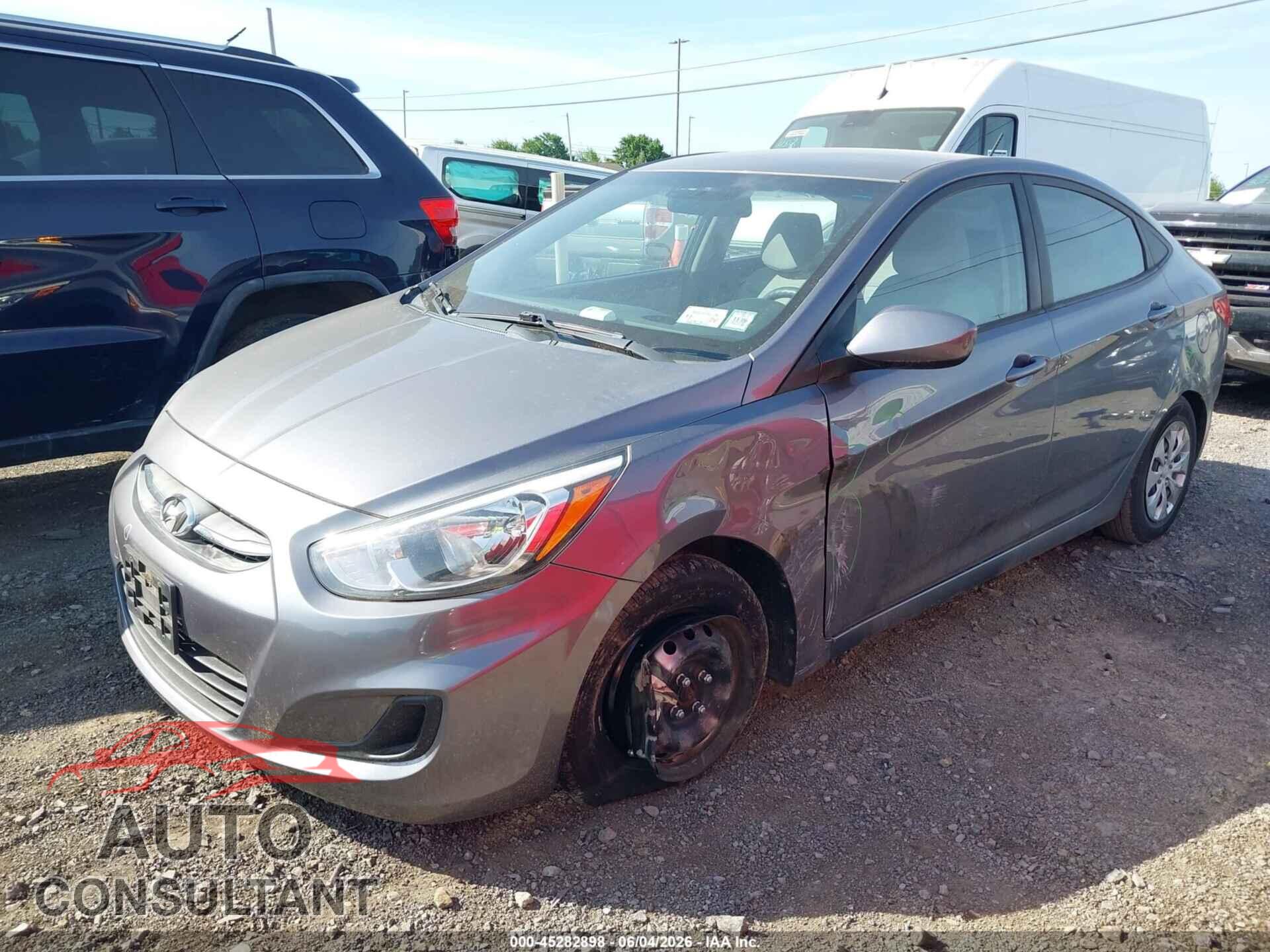 HYUNDAI ACCENT 2016 - KMHCT4AE7GU150479