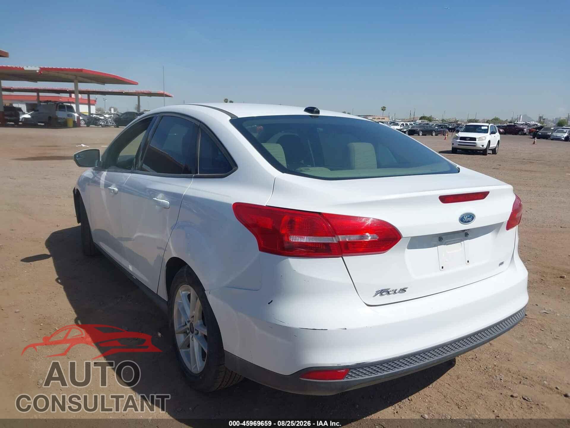 FORD FOCUS 2017 - 1FADP3F24HL314676