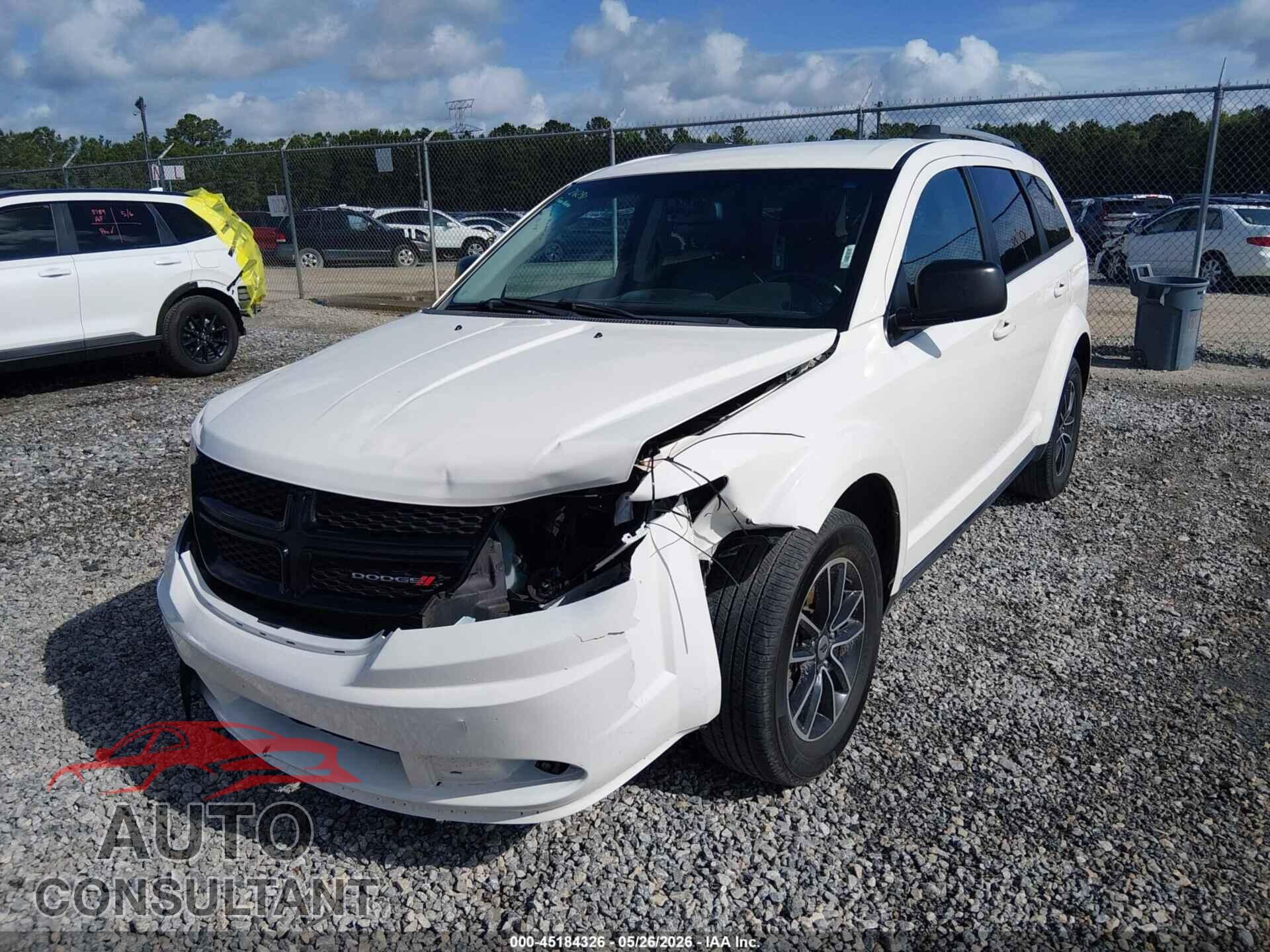 DODGE JOURNEY 2018 - 3C4PDCAB8JT428312