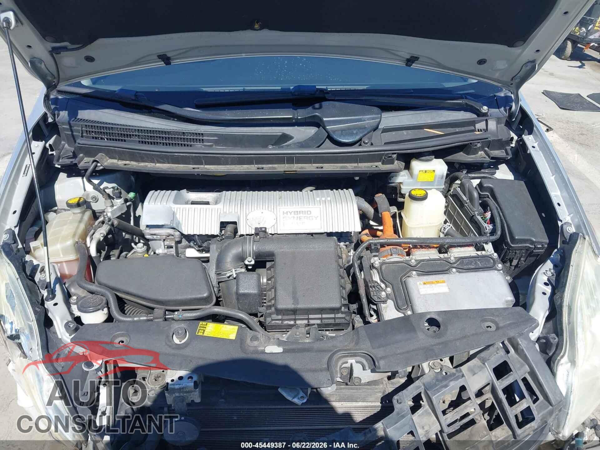 TOYOTA PRIUS 2011 - JTDKN3DU4B0248845