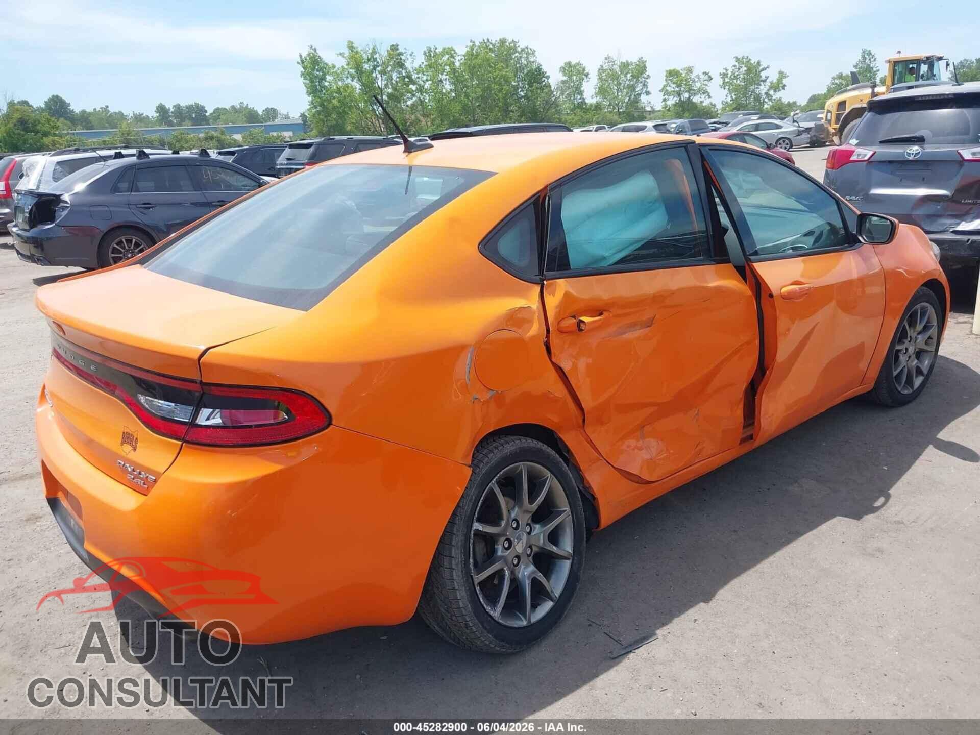 DODGE DART 2014 - 1C3CDFBB7ED858024