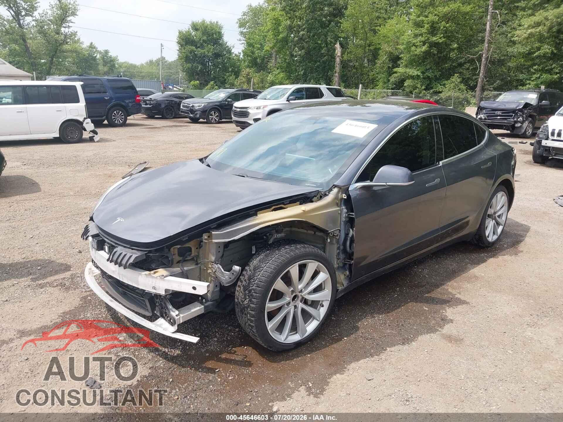 TESLA MODEL 3 2018 - 5YJ3E1EA7JF163009