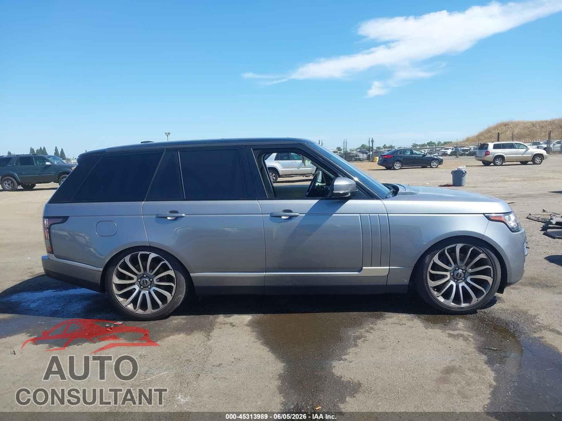 LAND ROVER RANGE ROVER 2013 - SALGS2DF8DA117529