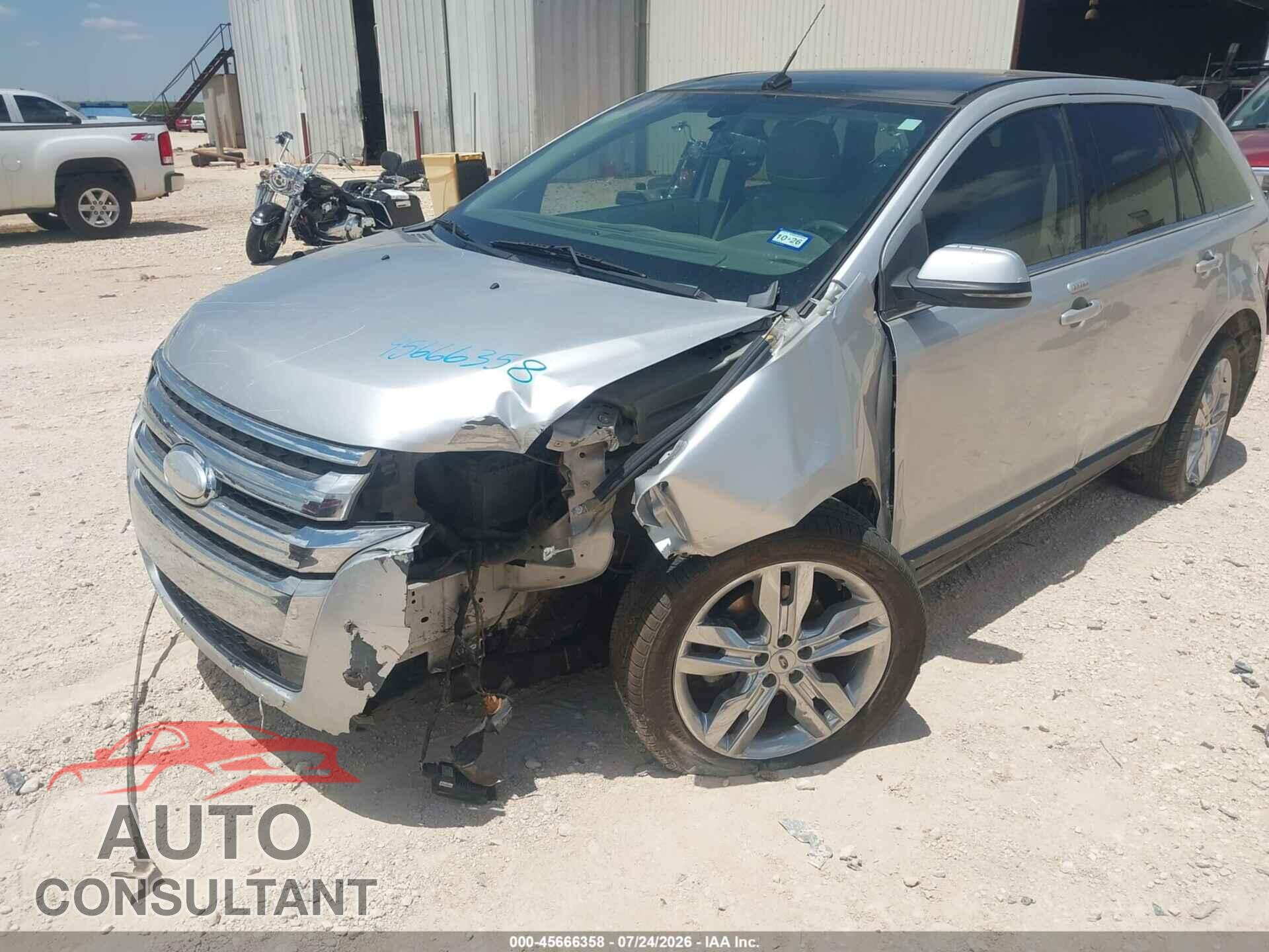 FORD EDGE 2013 - 2FMDK3KC7DBA82345
