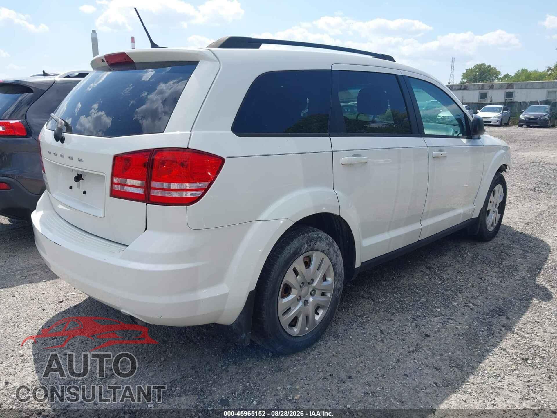 DODGE JOURNEY 2017 - 3C4PDCAB0HT671607