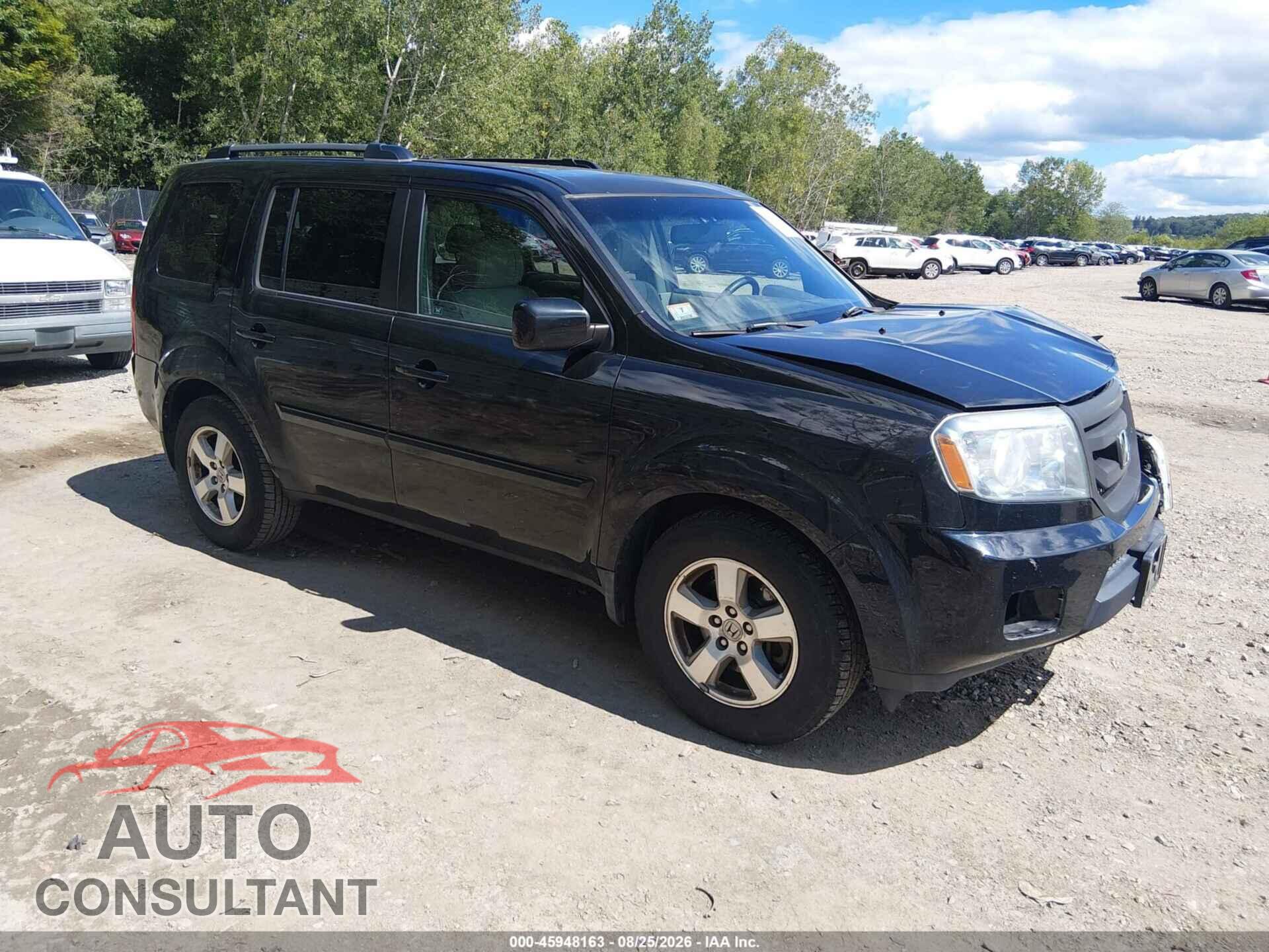HONDA PILOT 2011 - 5FNYF4H53BB063557
