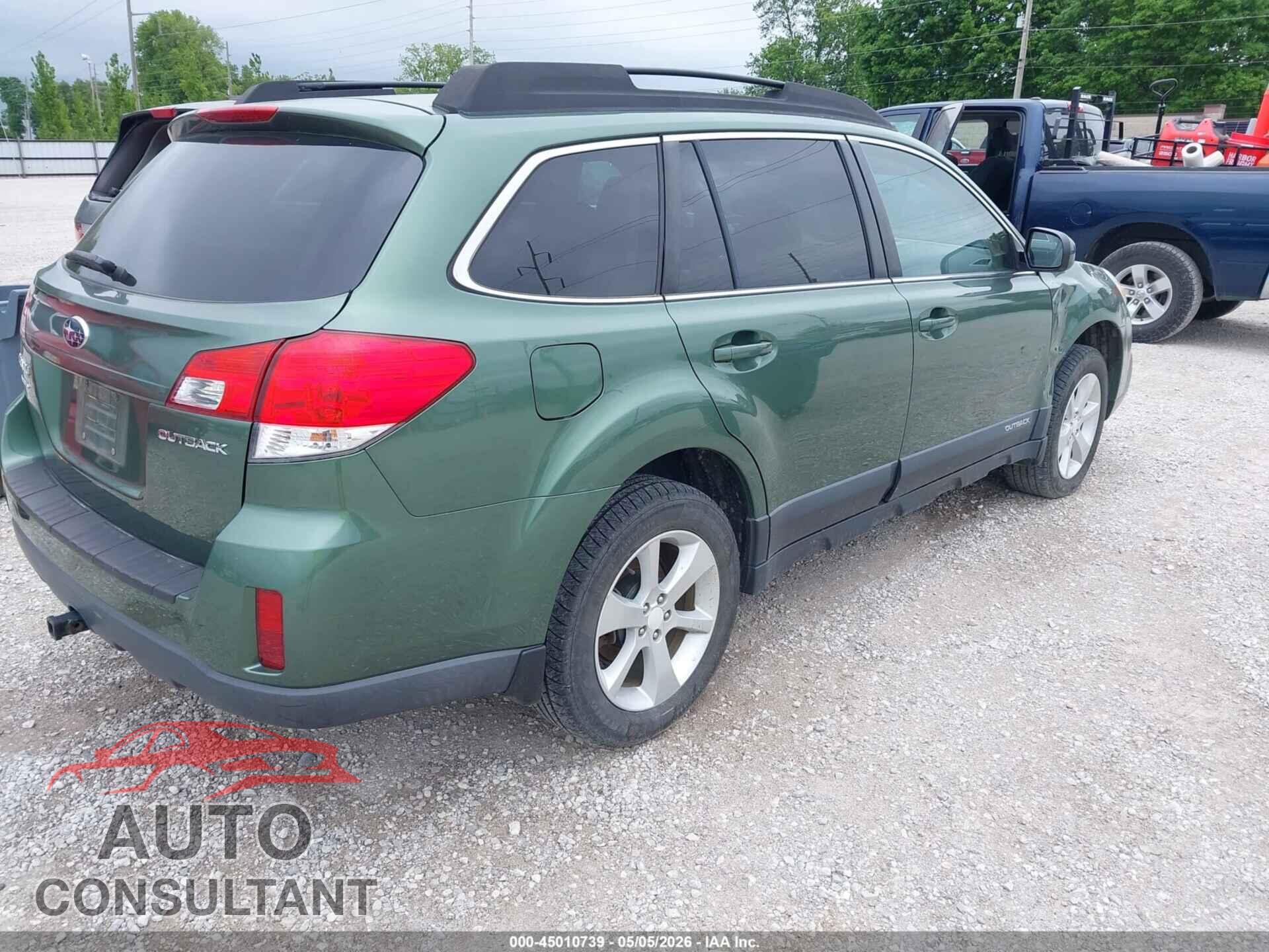 SUBARU OUTBACK 2013 - 4S4BRCCC8D3278960