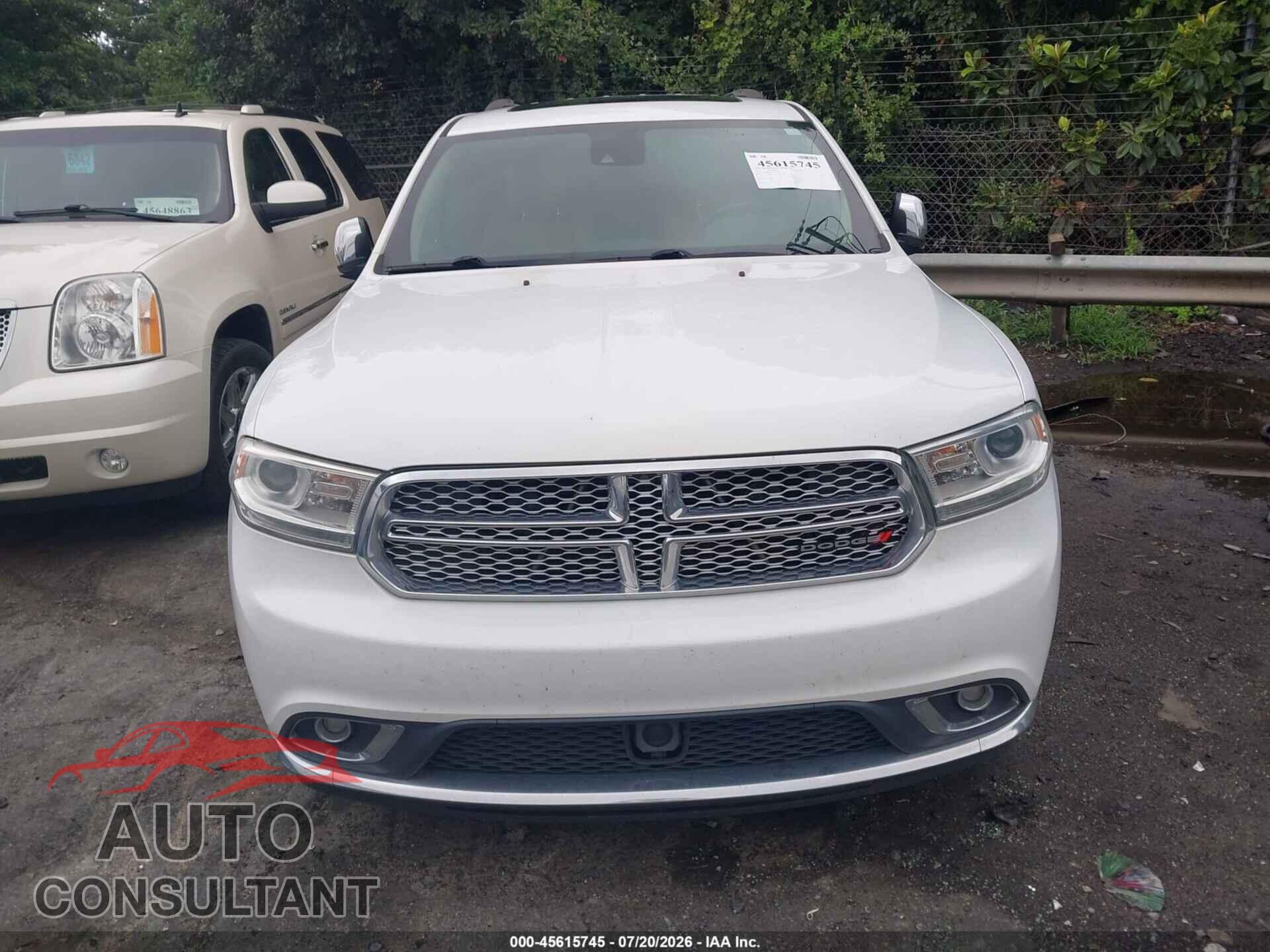 DODGE DURANGO 2015 - 1C4RDHEG7FC931232