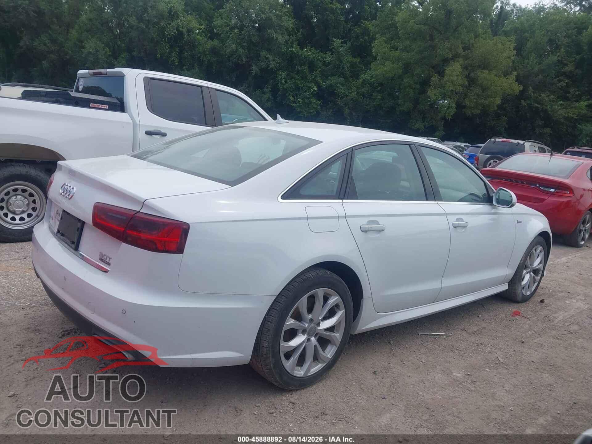 AUDI A6 2017 - WAUF2BFC3HN069357