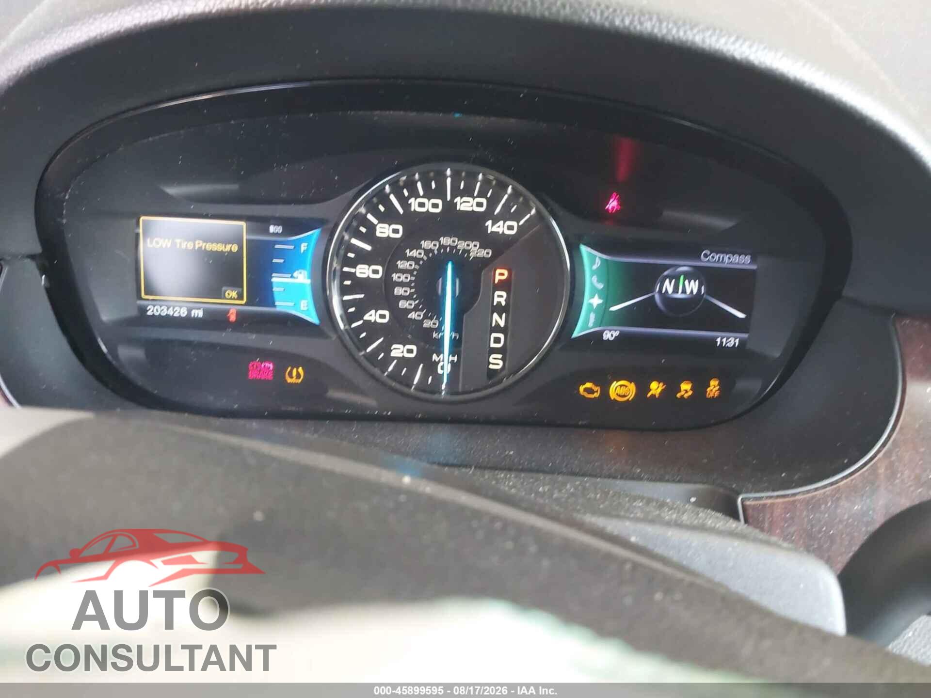 FORD EDGE 2013 - 2FMDK3KC1DBB47545