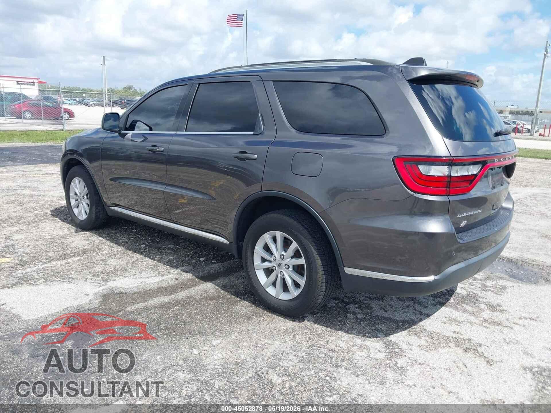 DODGE DURANGO 2019 - 1C4RDJAG2KC585226