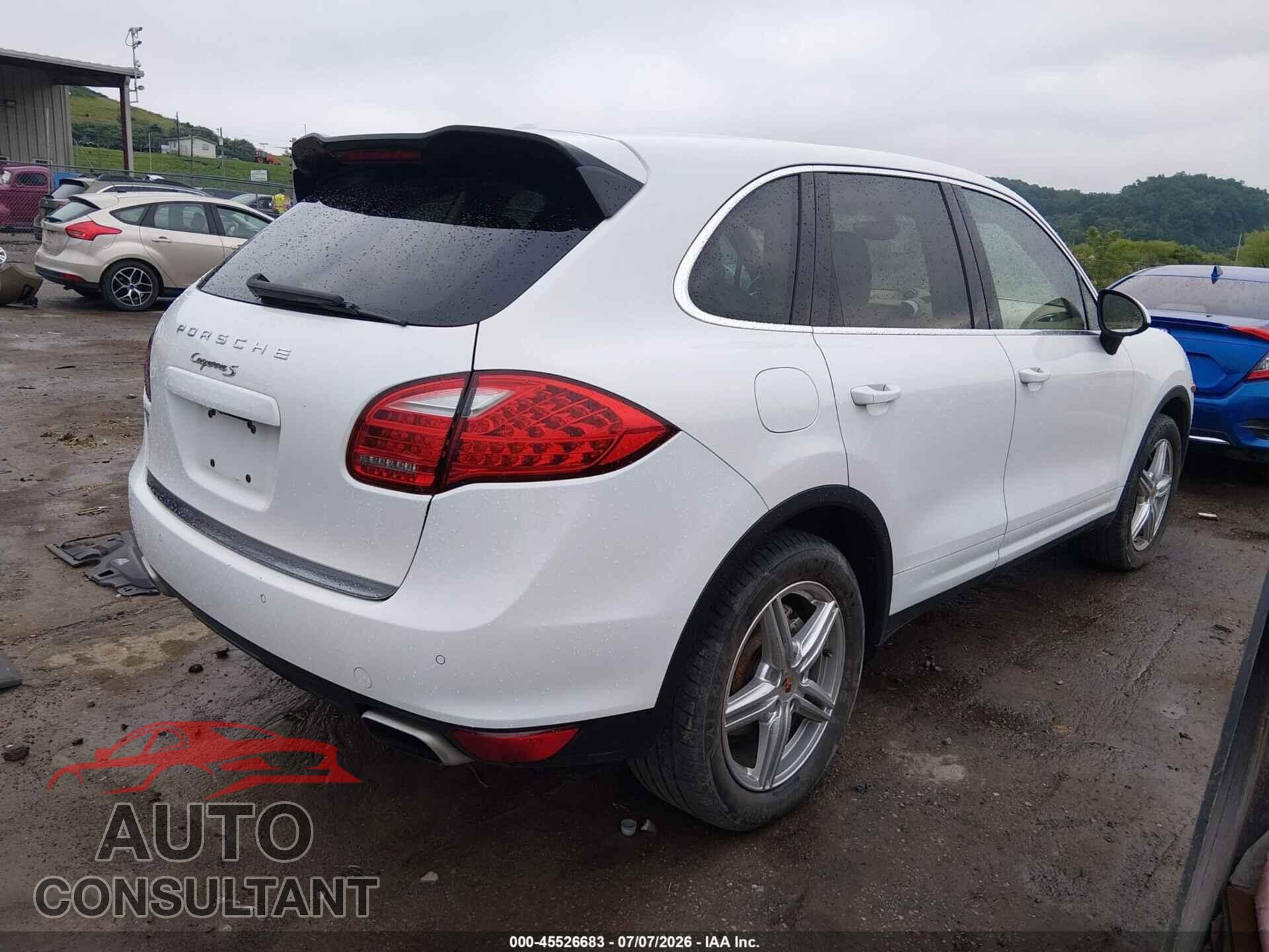 PORSCHE CAYENNE 2013 - WP1AB2A29DLA84042