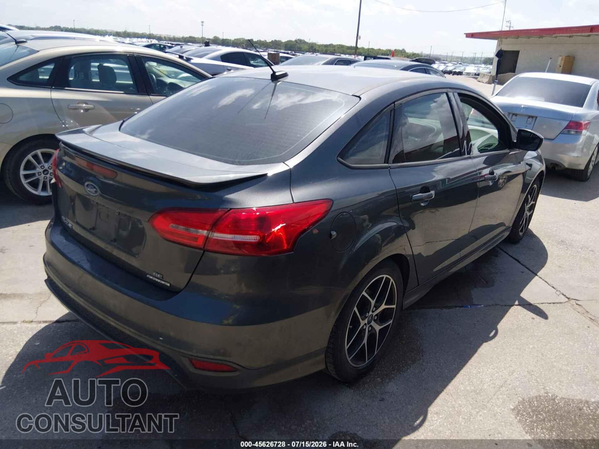 FORD FOCUS 2016 - 1FADP3F29GL293452