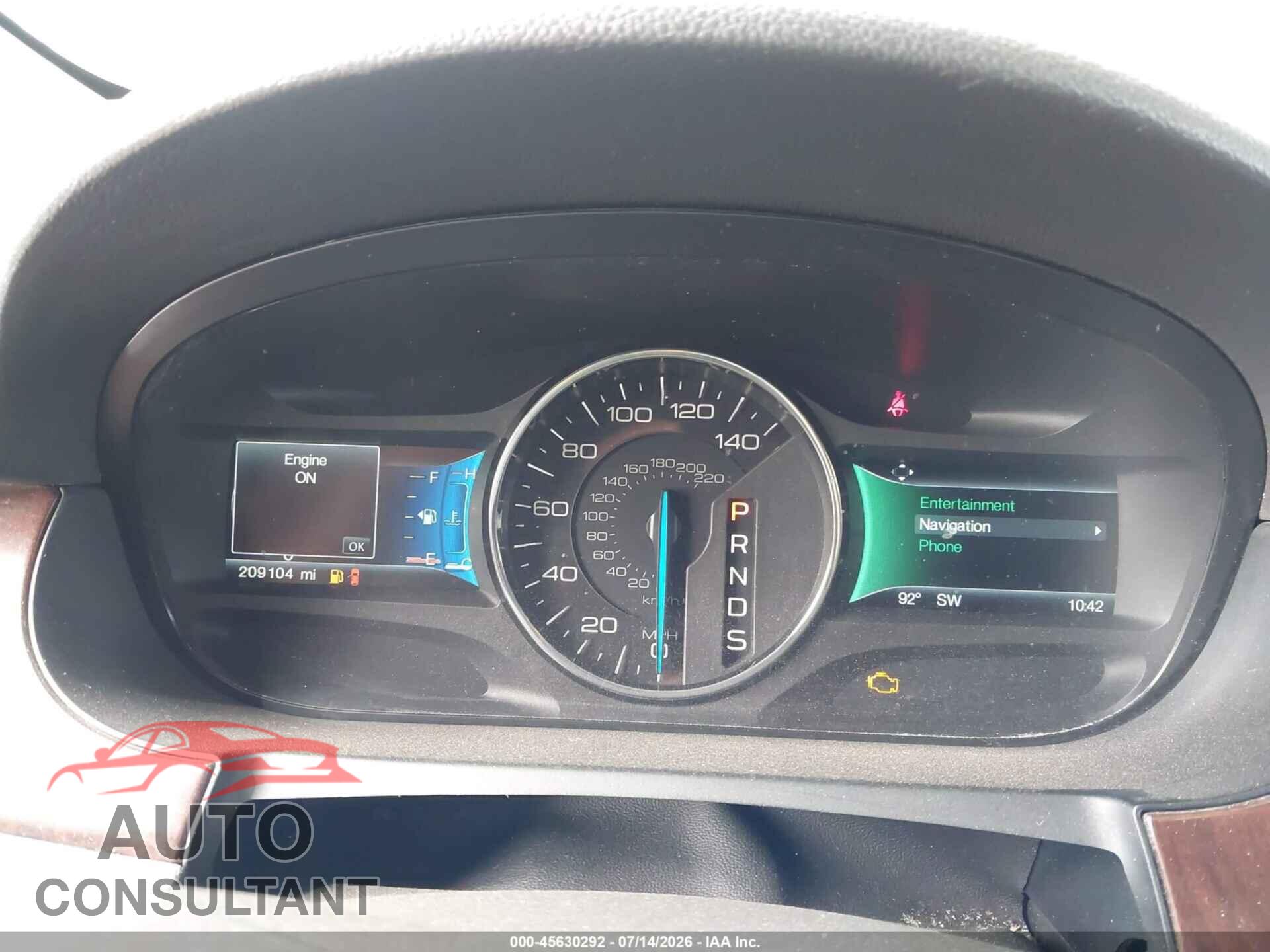 FORD EDGE 2014 - 2FMDK4KC0EBB31313