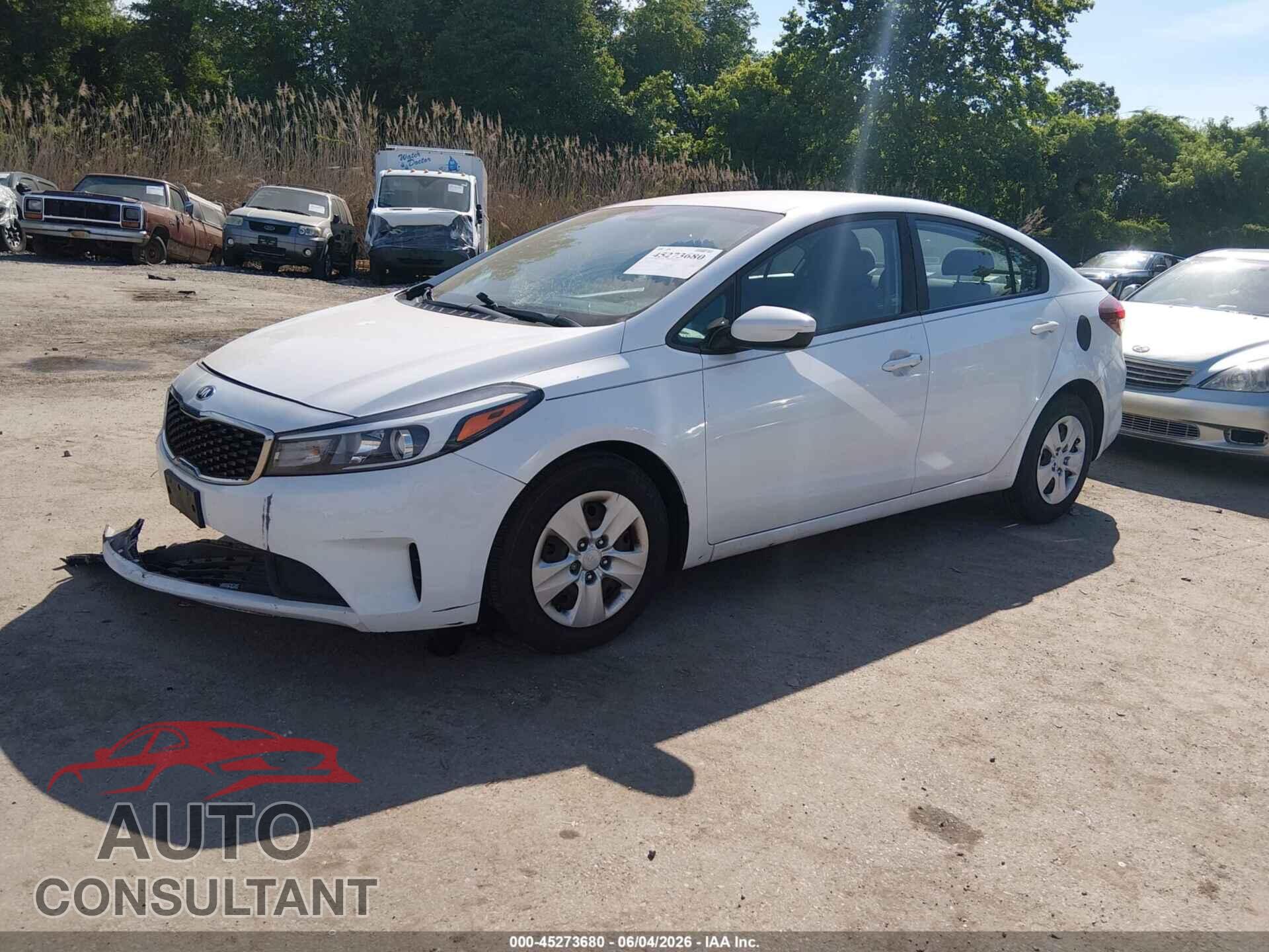 KIA FORTE 2017 - 3KPFL4A78HE142636