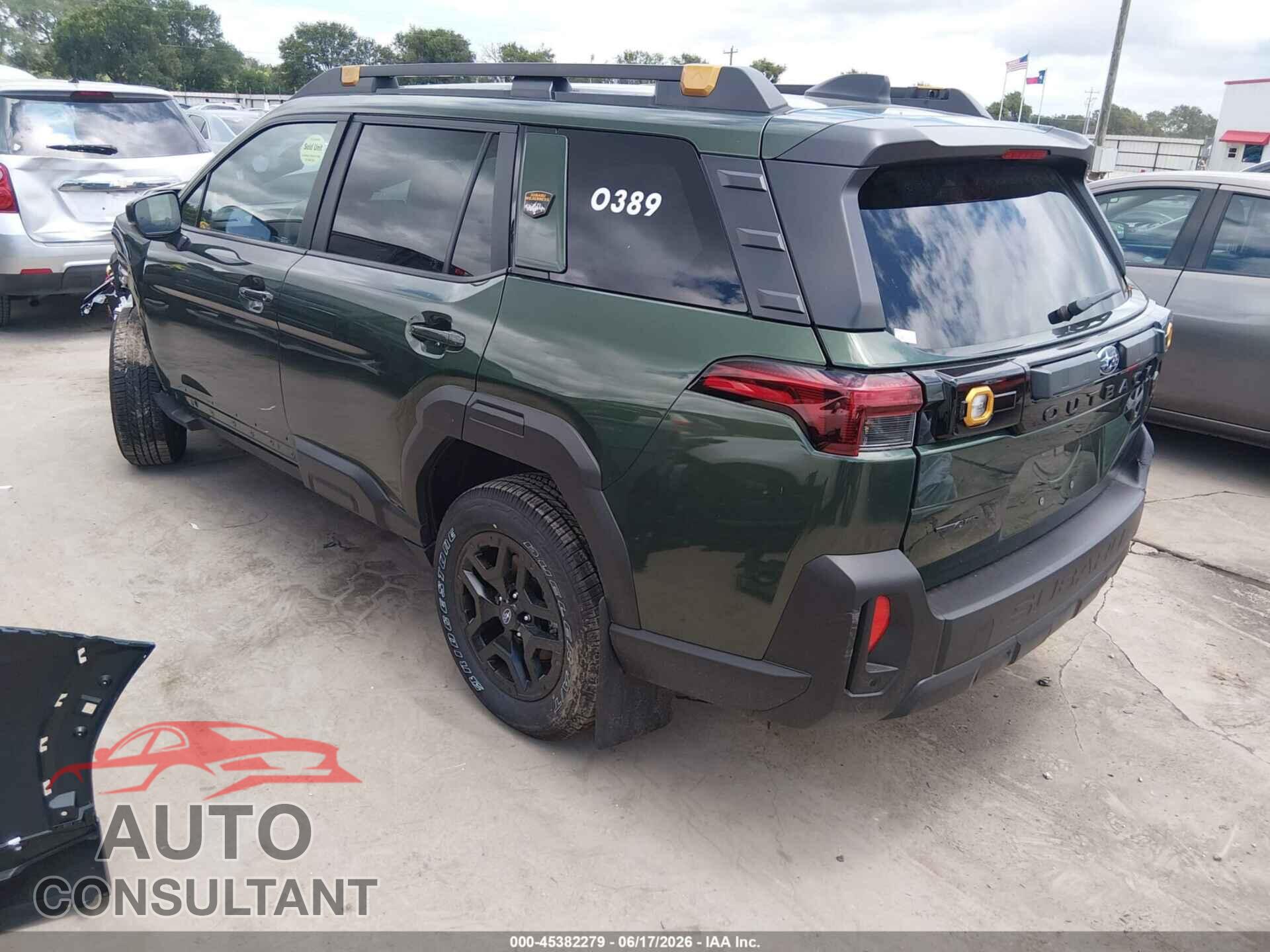 SUBARU OUTBACK 2026 - JF2BURLD3TY517896