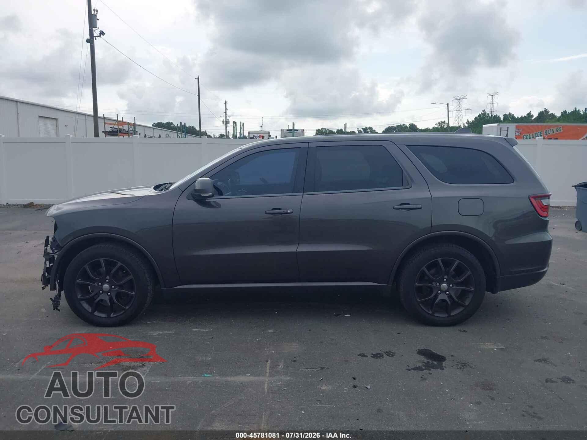 DODGE DURANGO 2015 - 1C4SDHCT0FC833998