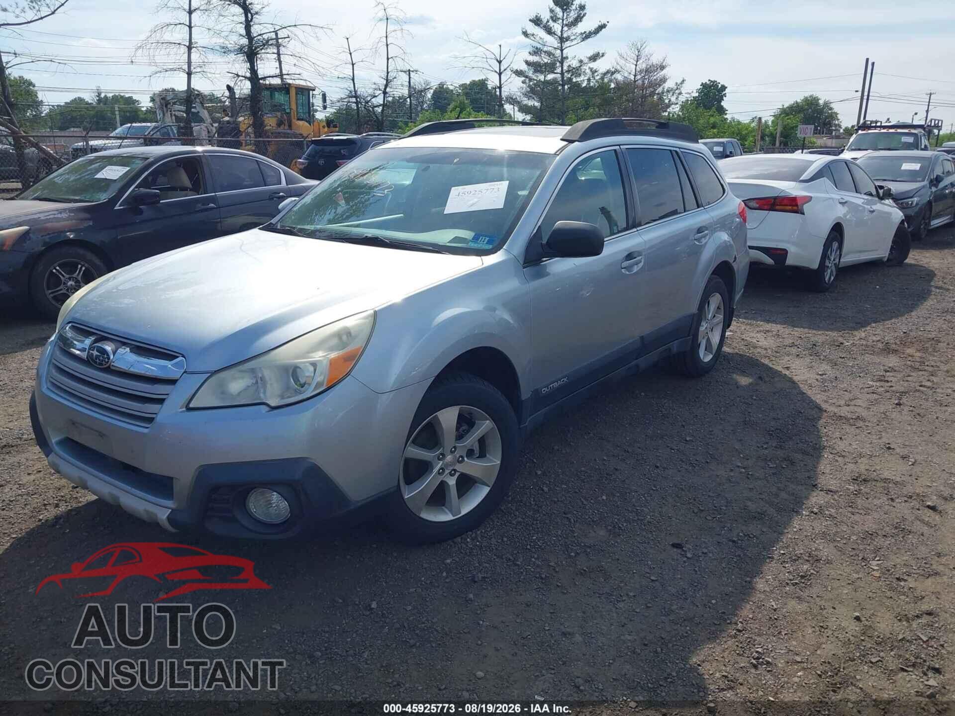 SUBARU OUTBACK 2014 - 4S4BRBLC7E3204523